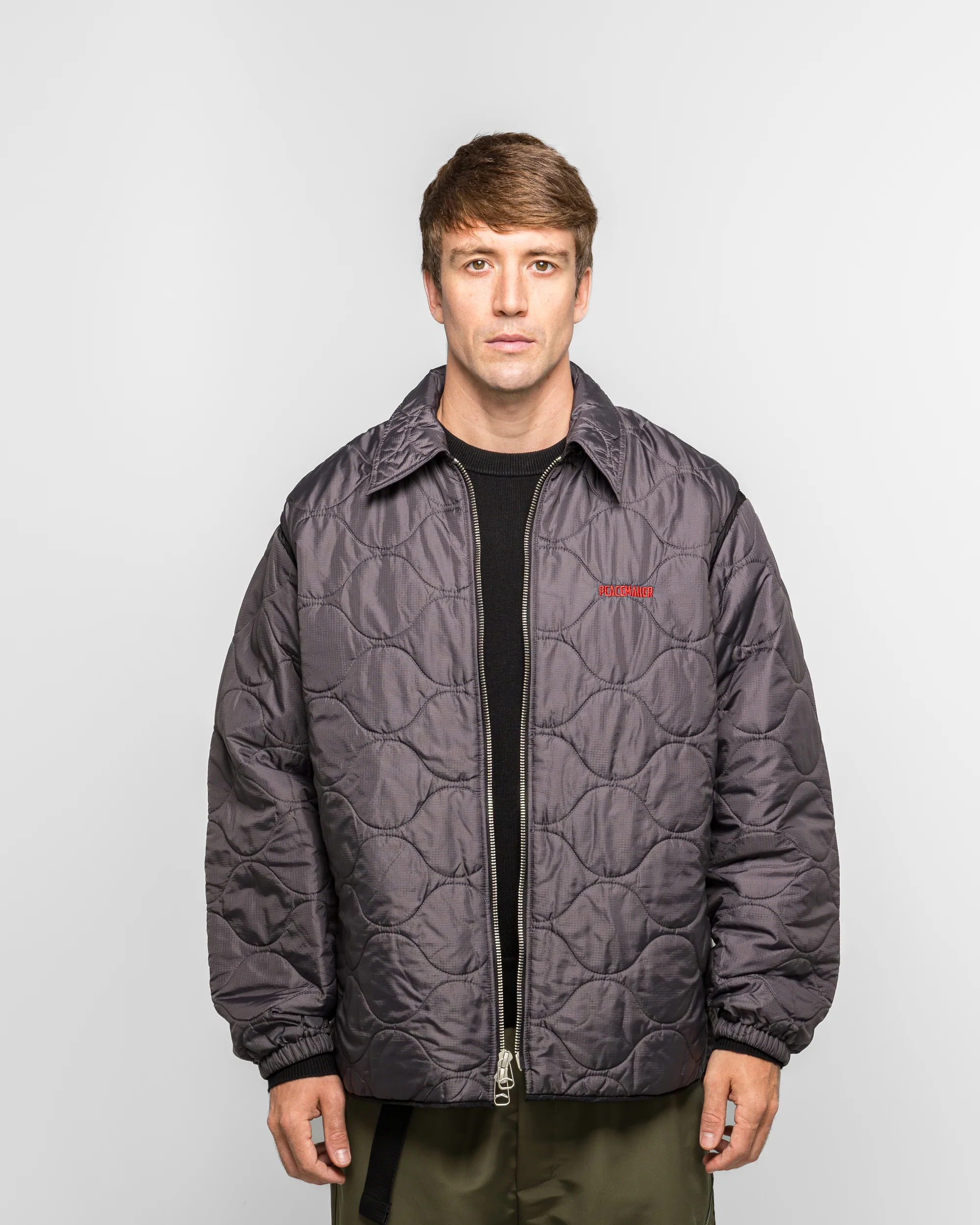 Combat Overshirt - Black/Red - Image 2