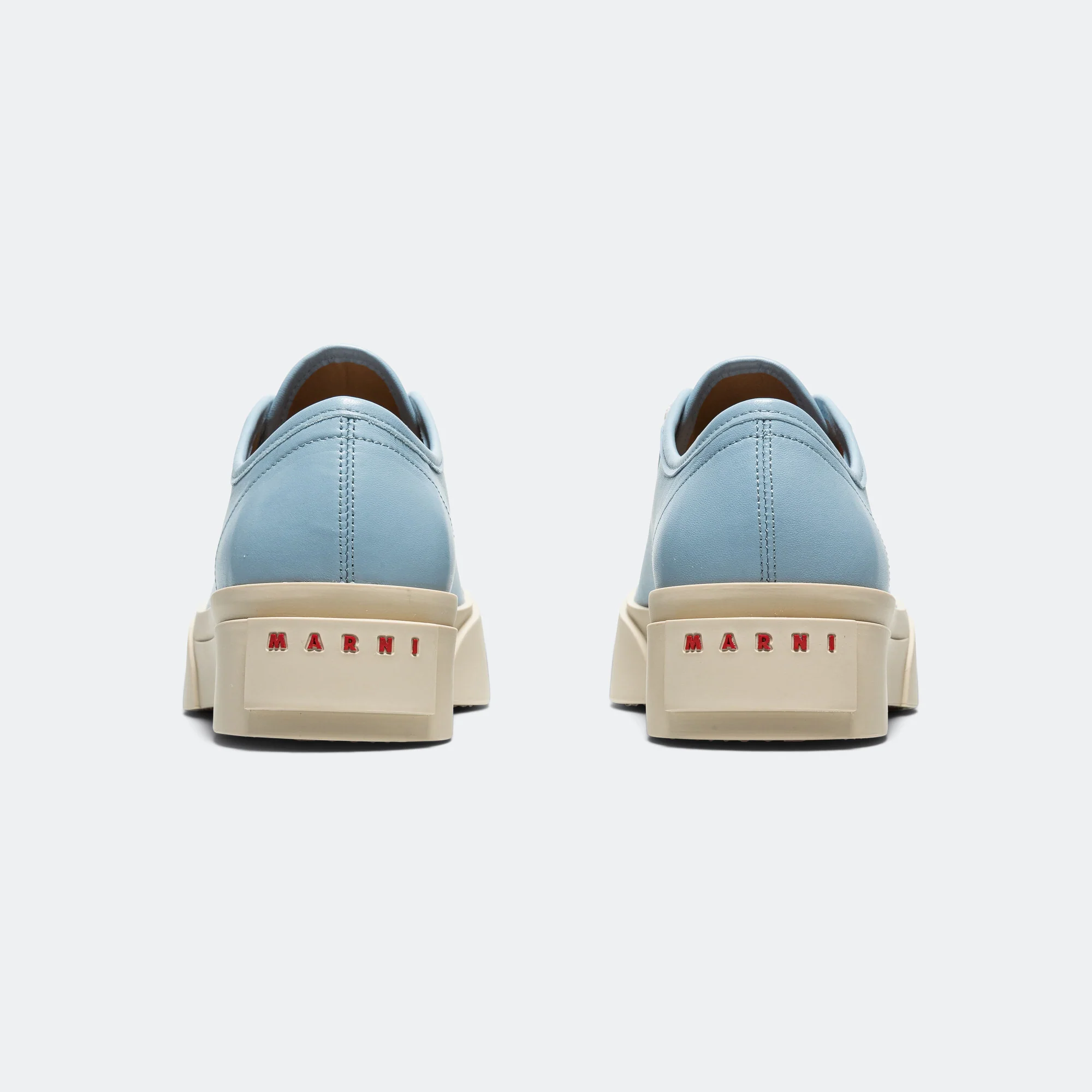 Nappa Leather Pablo Sneaker - Light Blue - Image 6