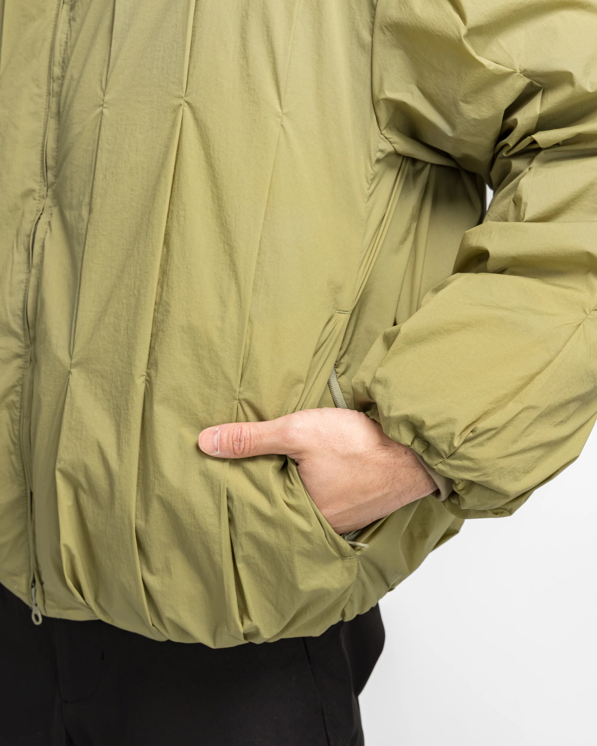 Down Jacket (2025) - Olive Green - Image 5