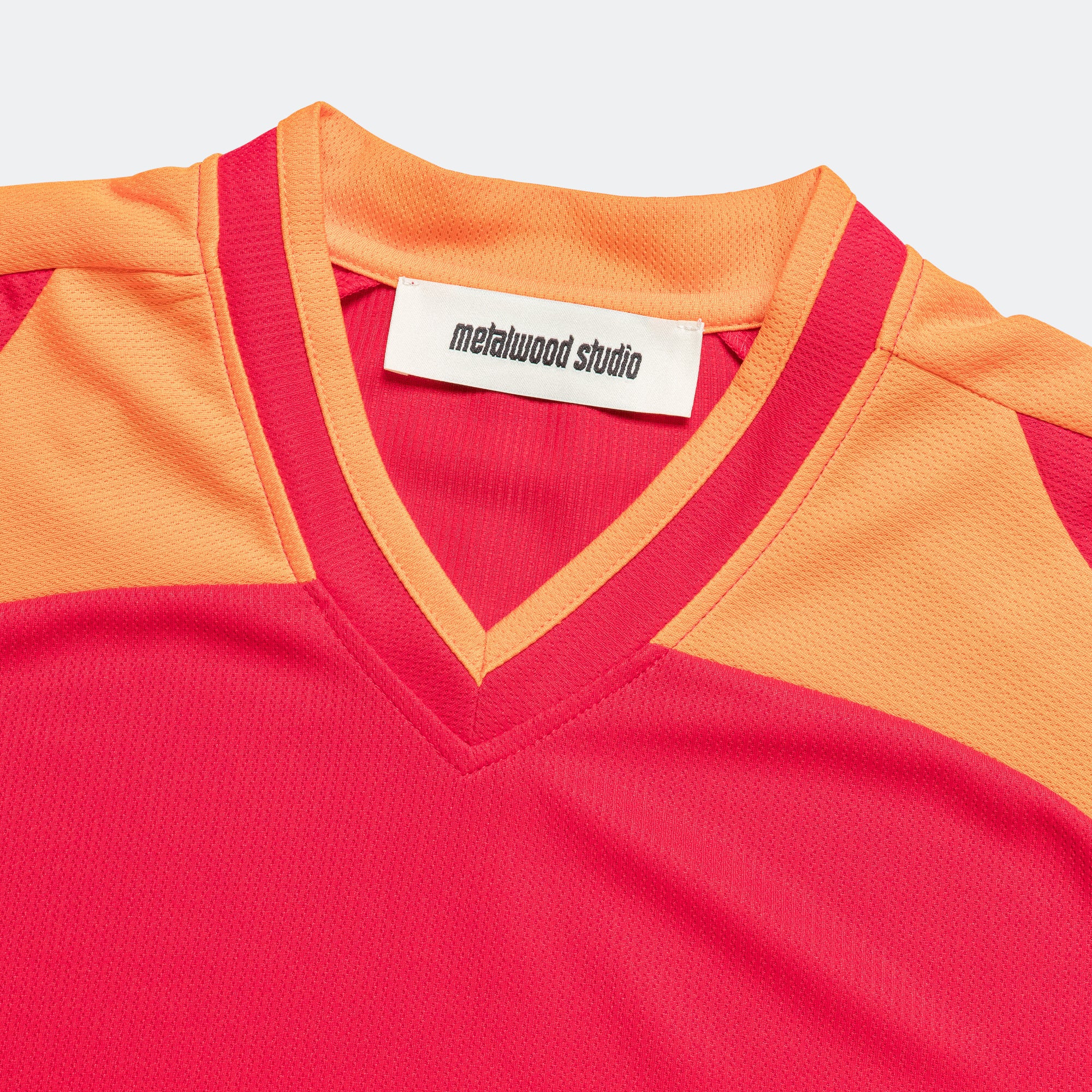 Paneled Jersey - Red/Orange - Image 2
