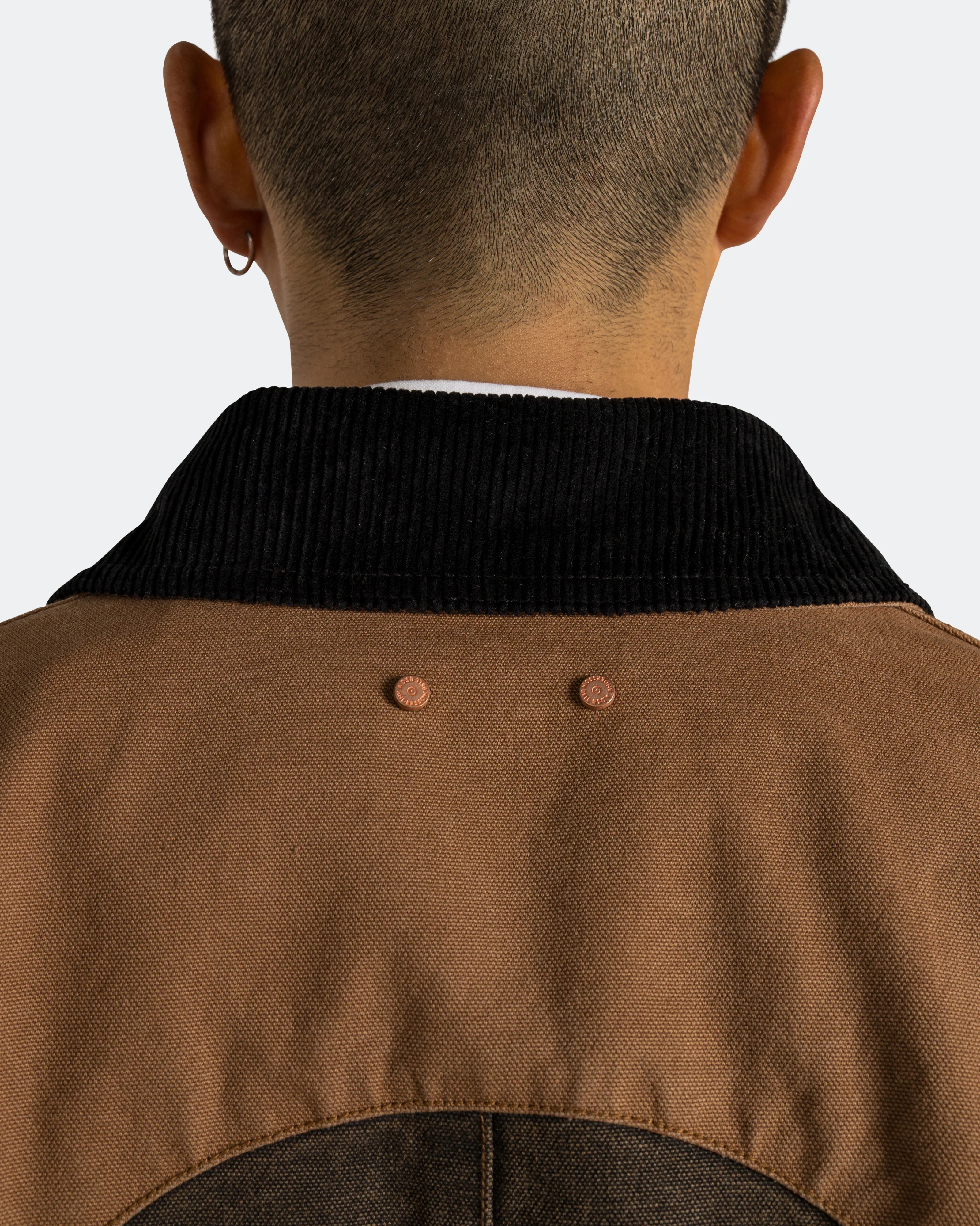 Patchwork Washed Jacket - Multi - Image 6