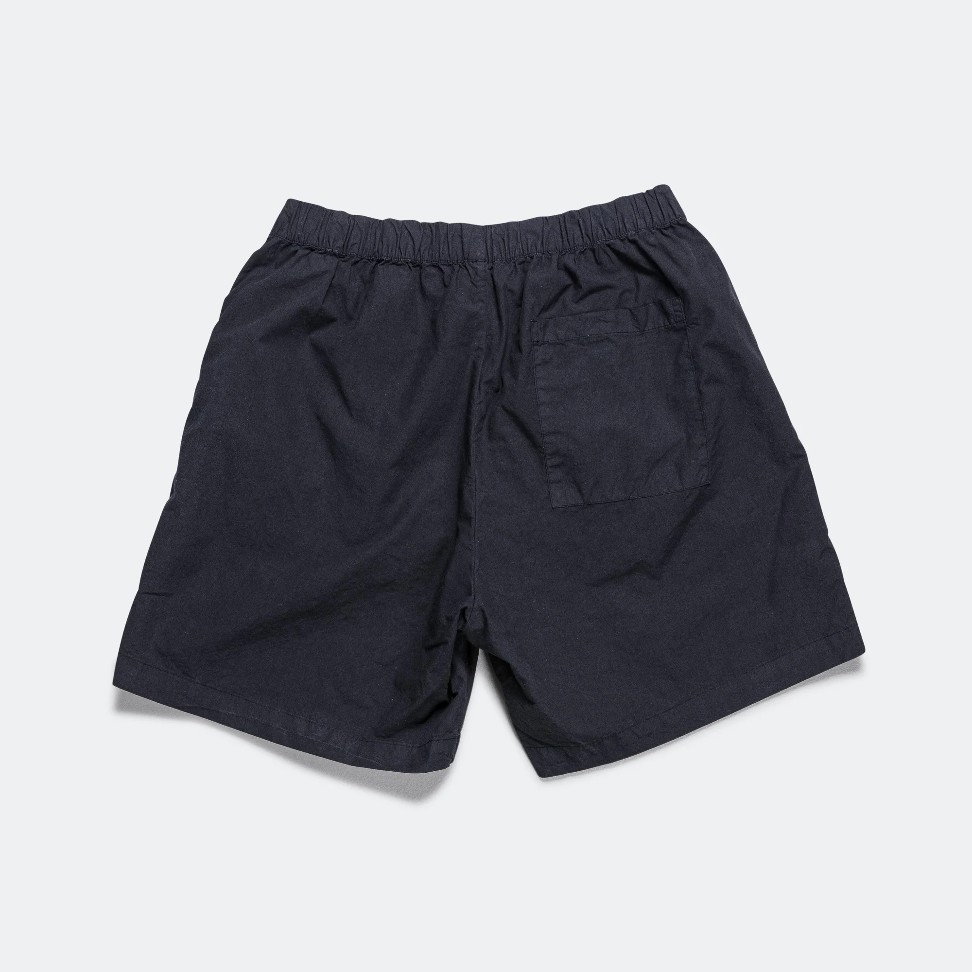 Per Cotton Tencel Shorts - Dark Navy - Image 2
