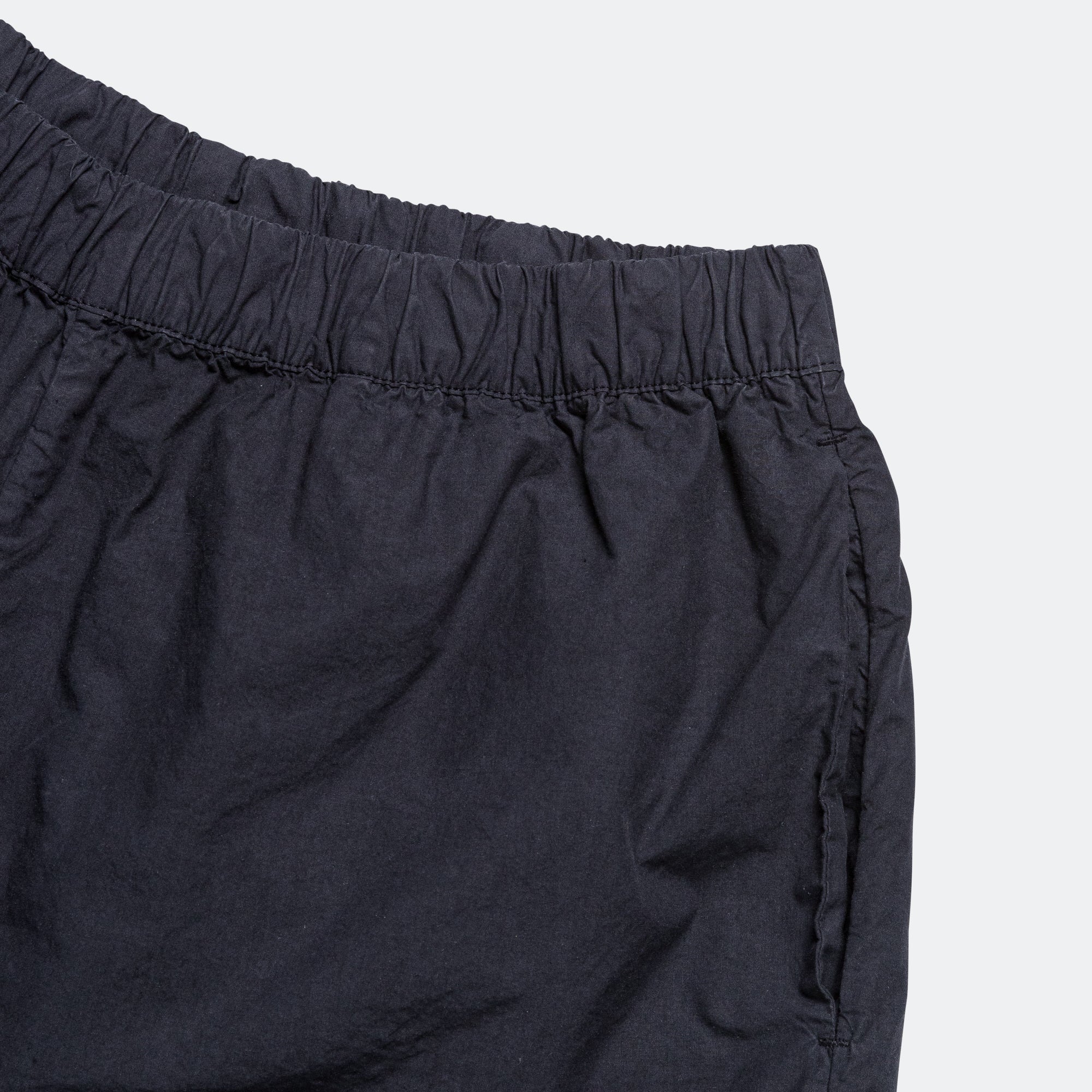 Per Cotton Tencel Shorts - Dark Navy - Image 3