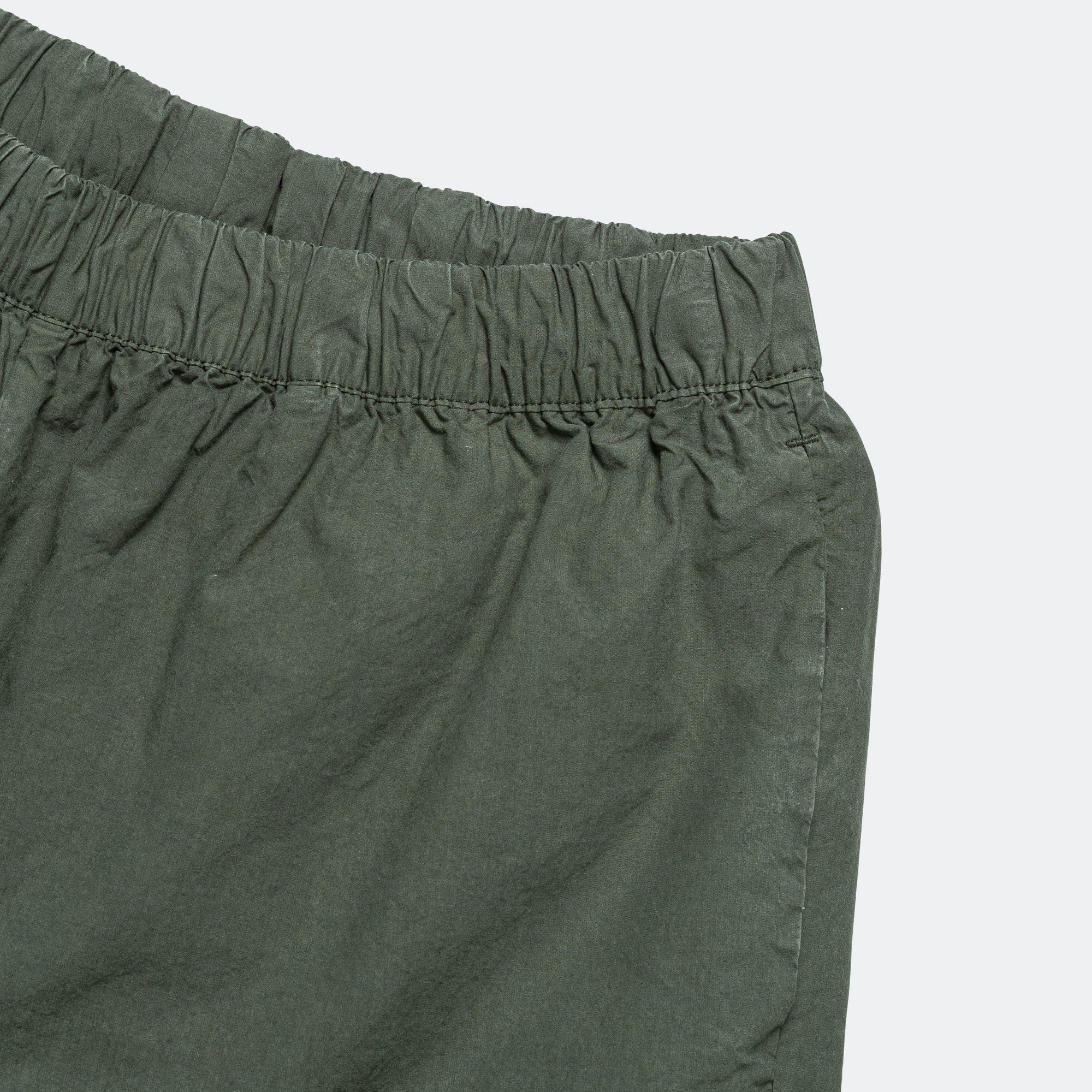 Per Cotton Tencel Shorts - Spruce Green - Image 3