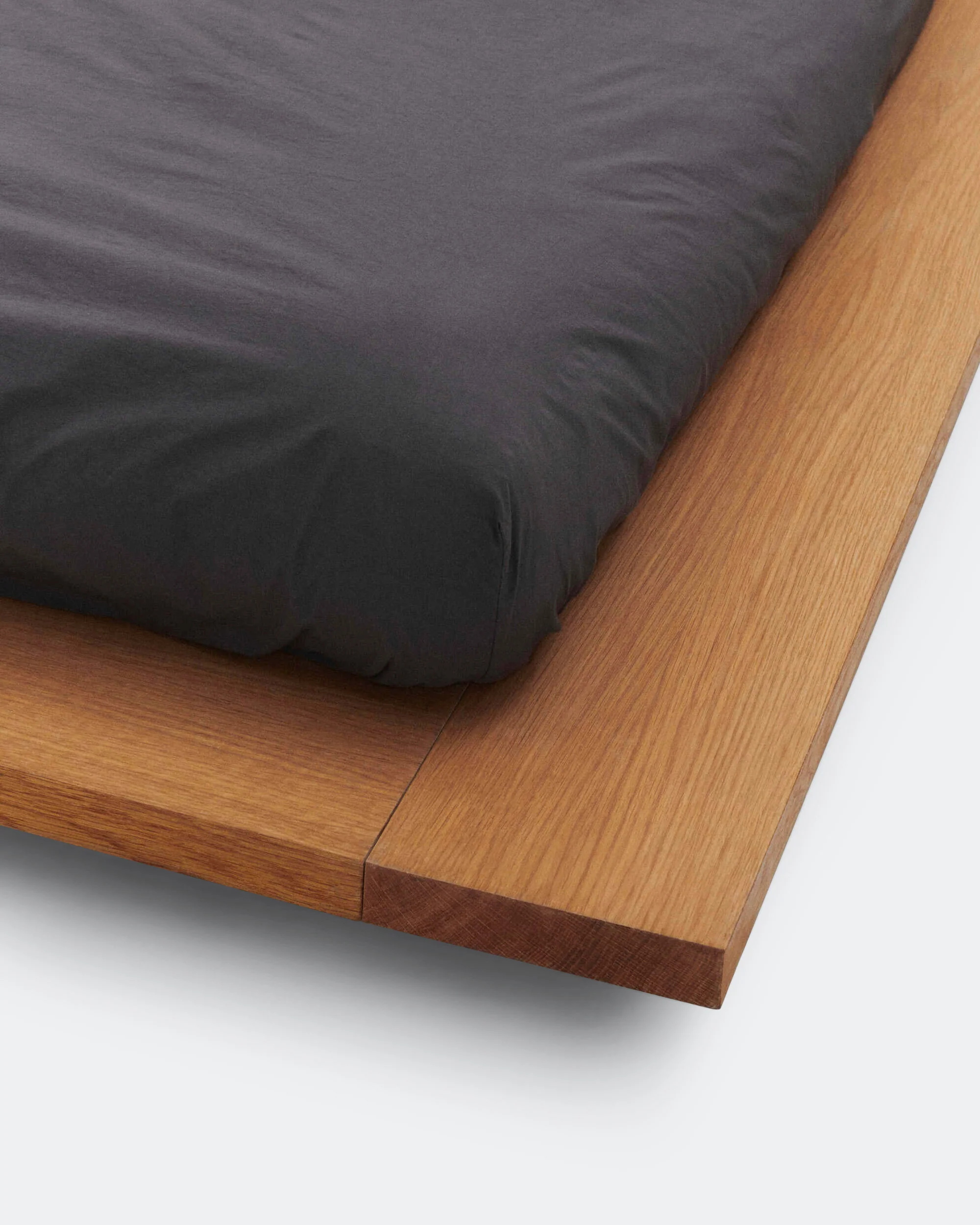 Percale Fitted Sheet - Dark Taupe