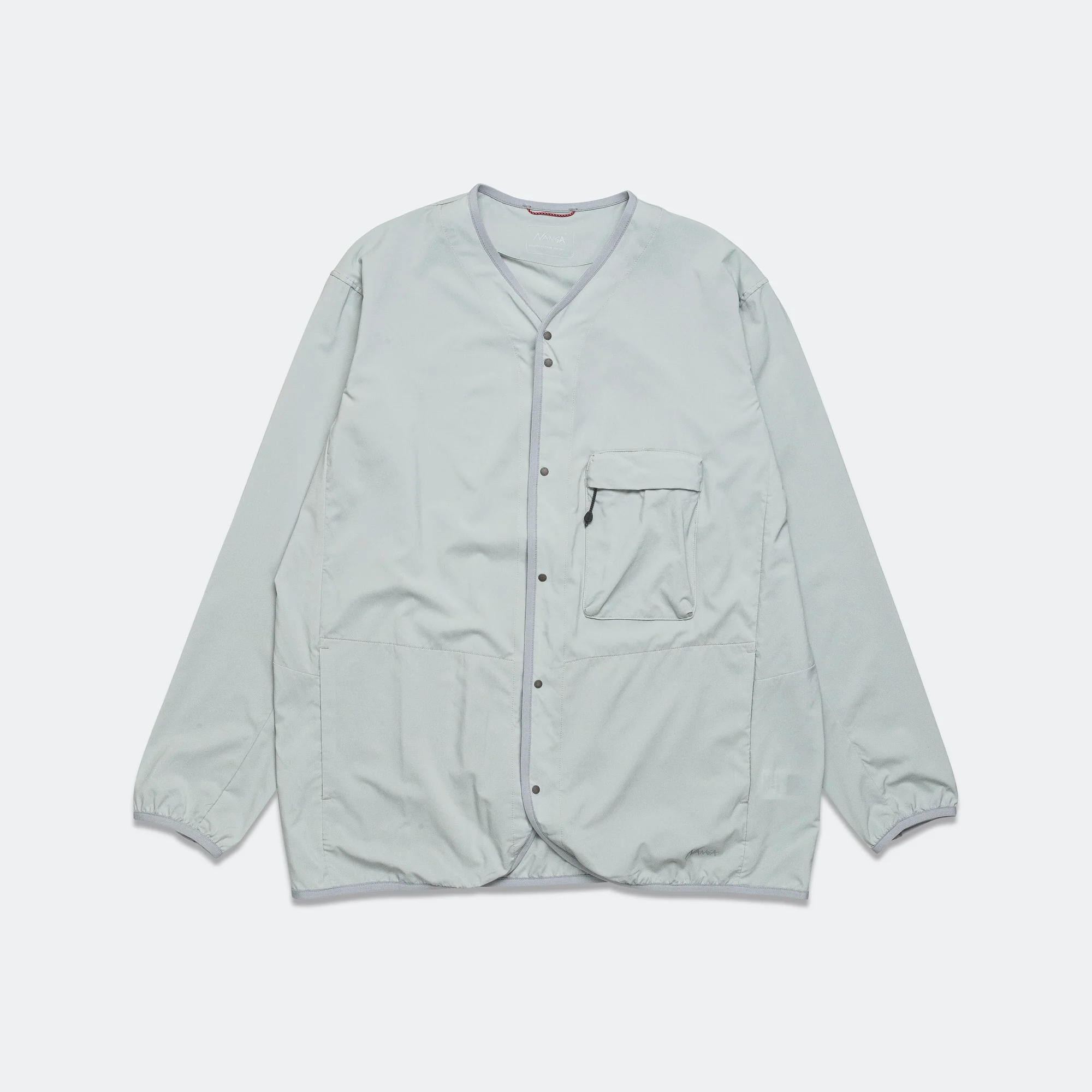 PLC Excursion Cardigan - Light Grey