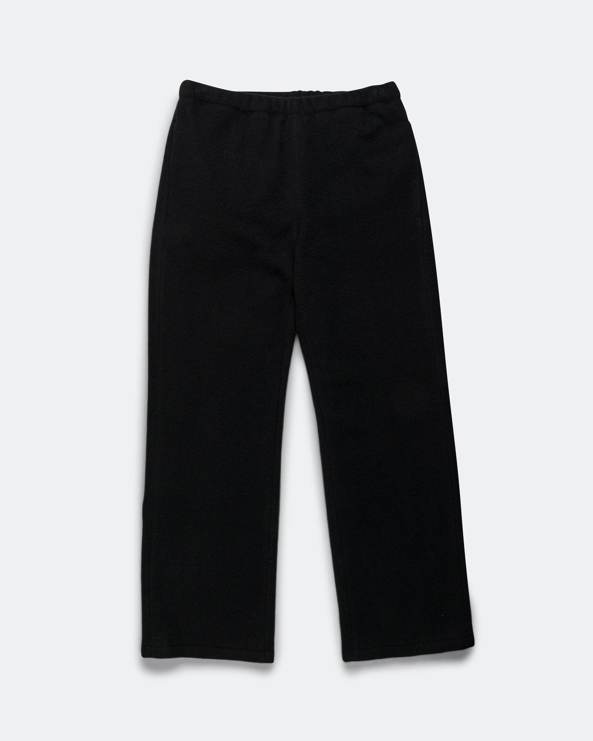 Polar Fleece Trousers - Black Natural Fleece