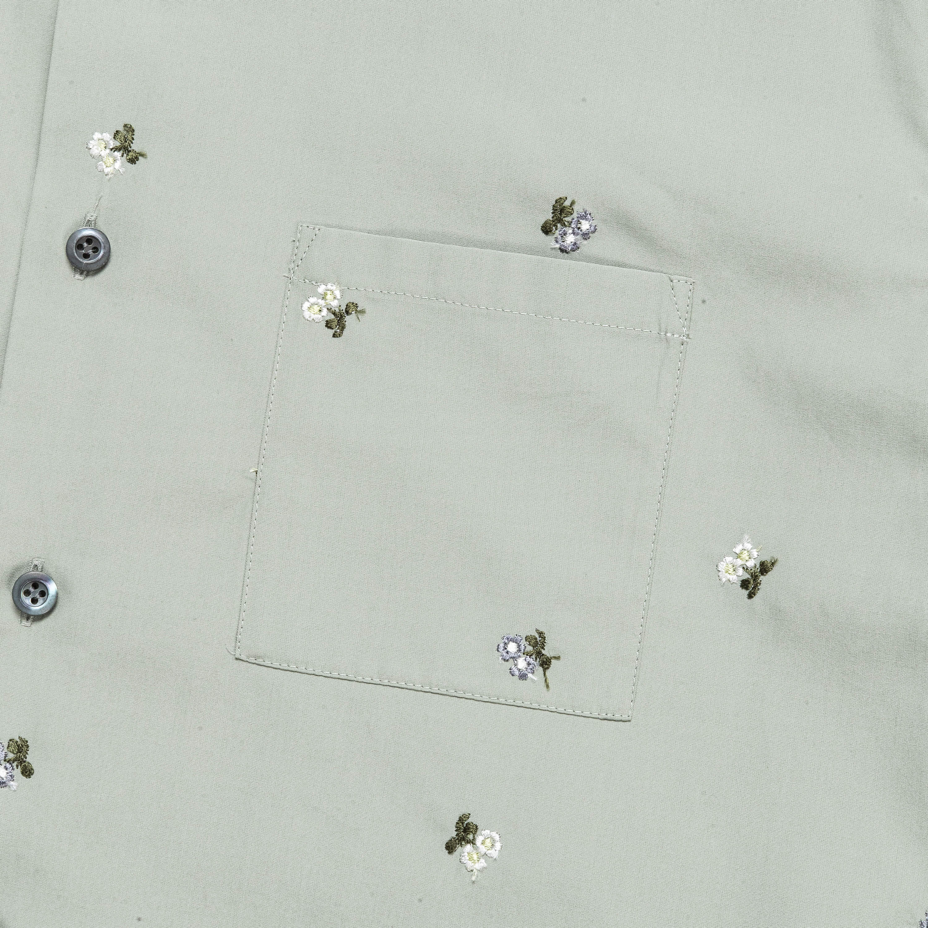 Popeline Shirt - Argile Flowers - Image 3