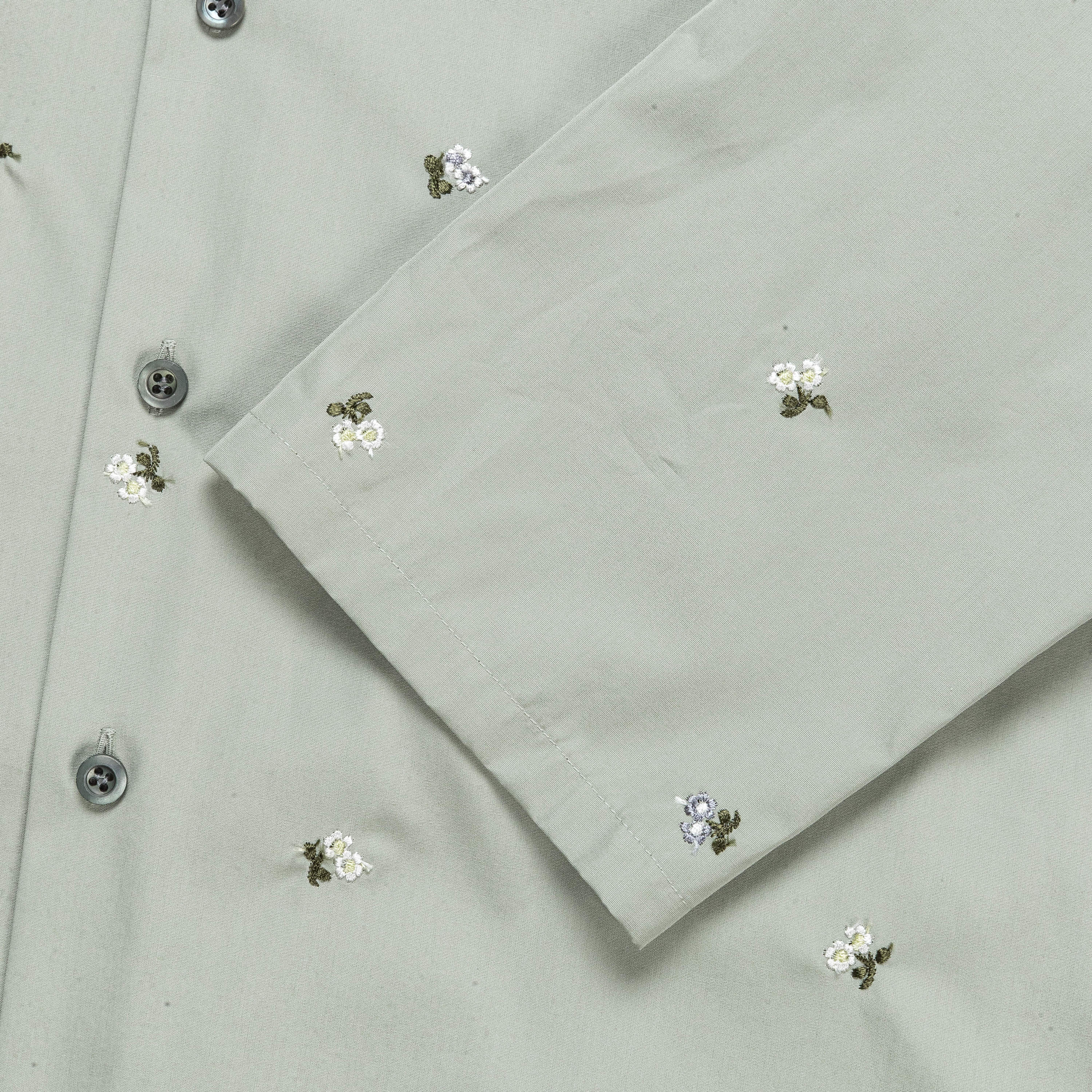 Popeline Shirt - Argile Flowers - Image 5