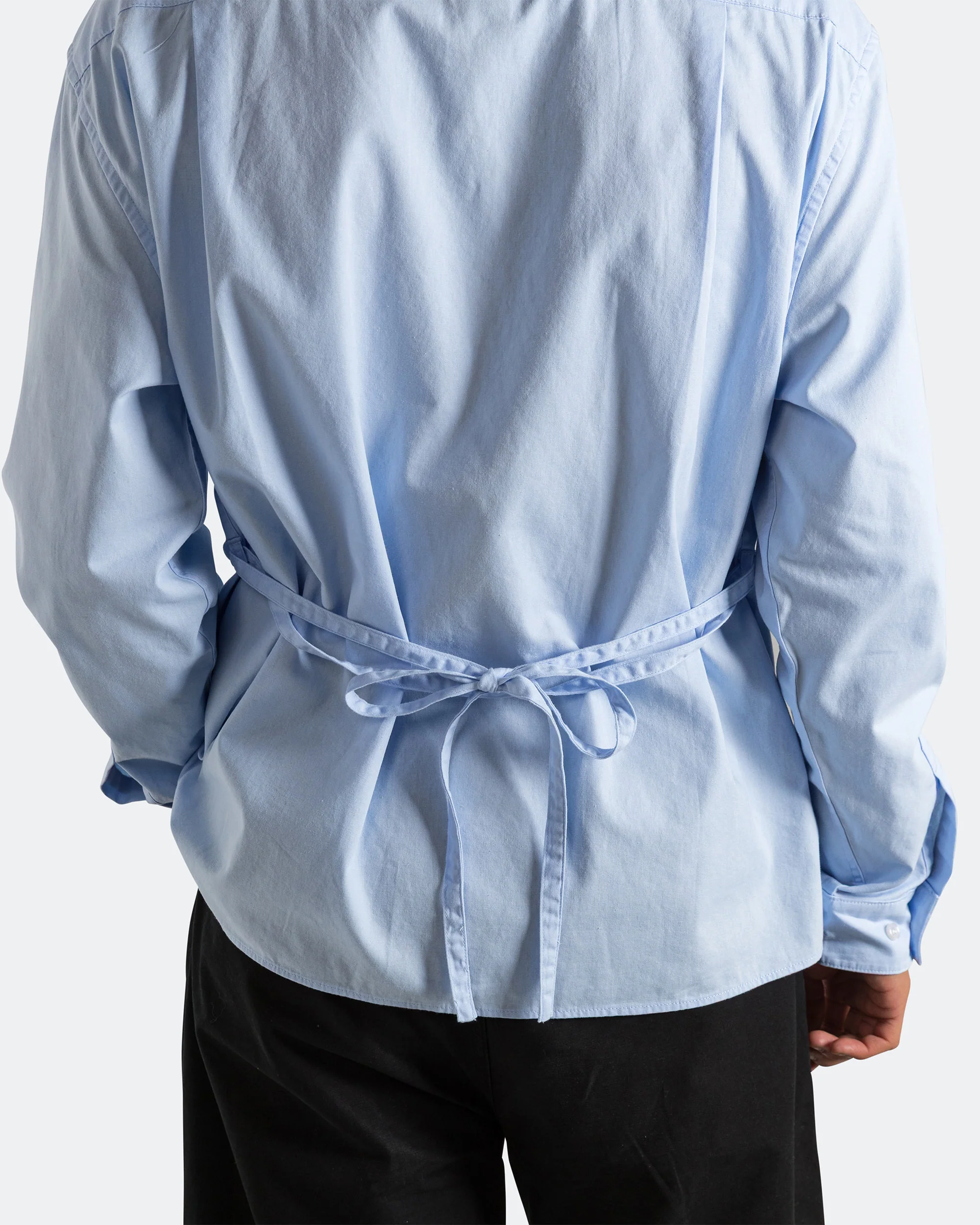 Poplin Loop Shirt - Blue - Image 5