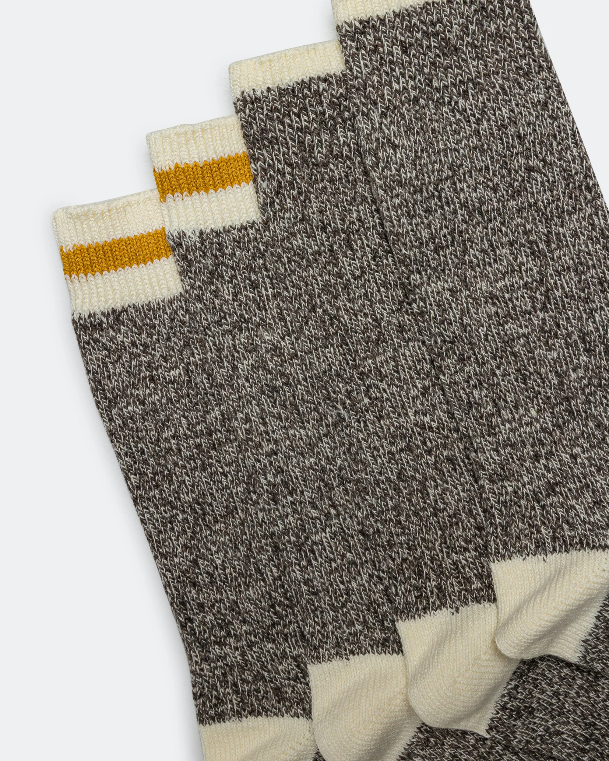 Rag Socks - Khaki/Yellow - Image 3
