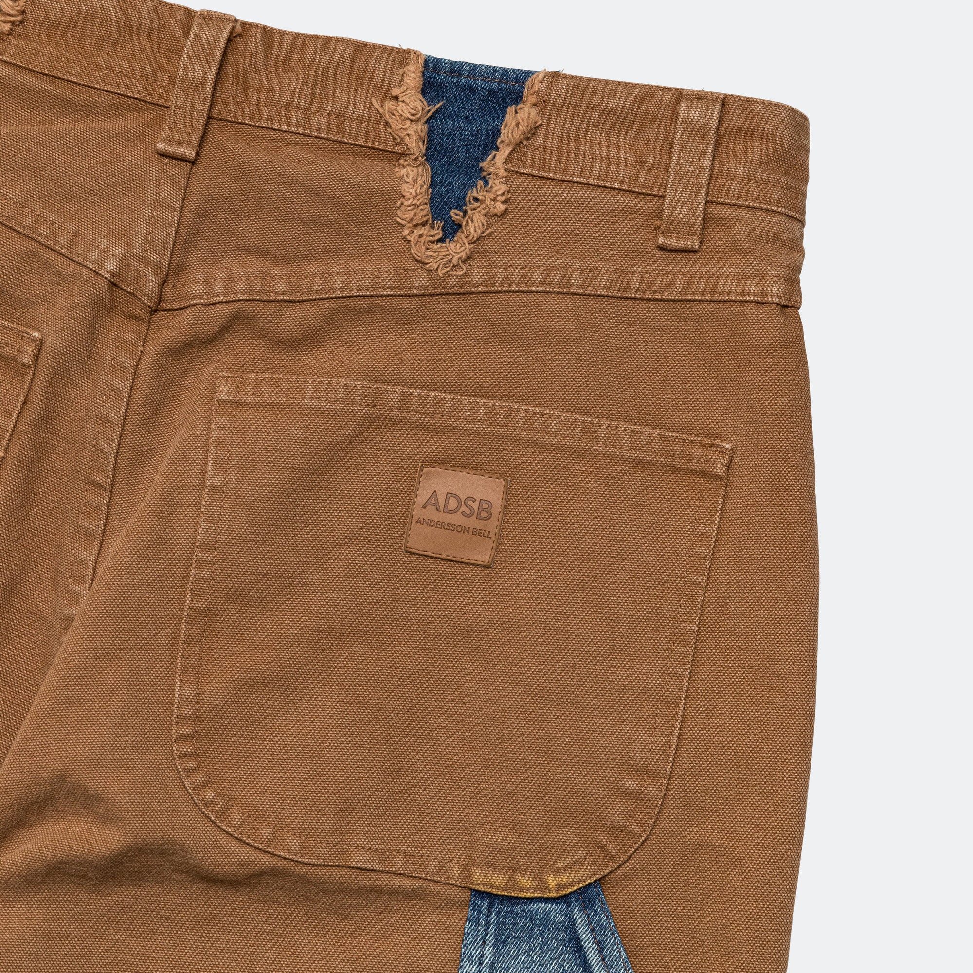 Re-make Carpenter Jeans - Brown/Blue - Image 5