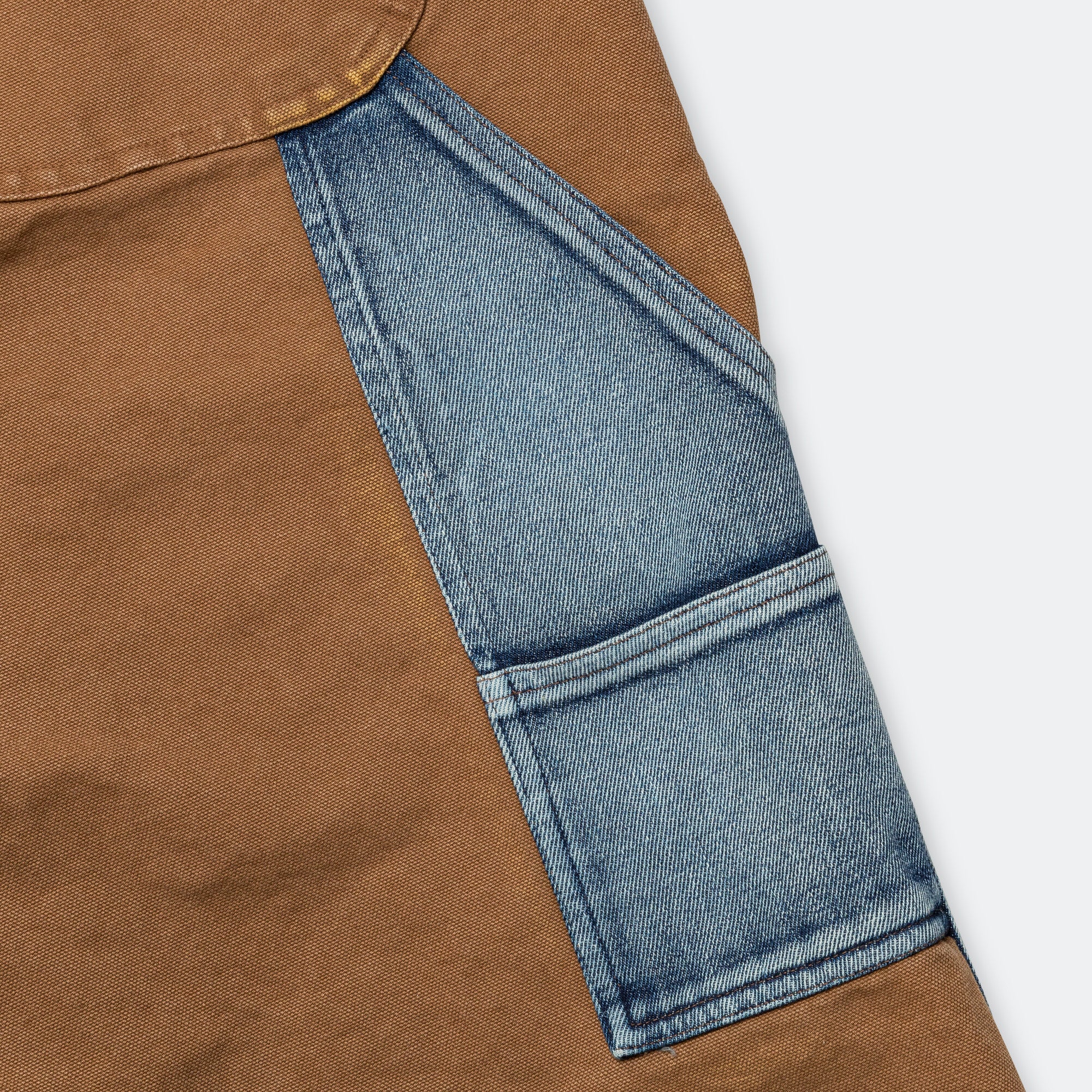 Re-make Carpenter Jeans - Brown/Blue - Image 7