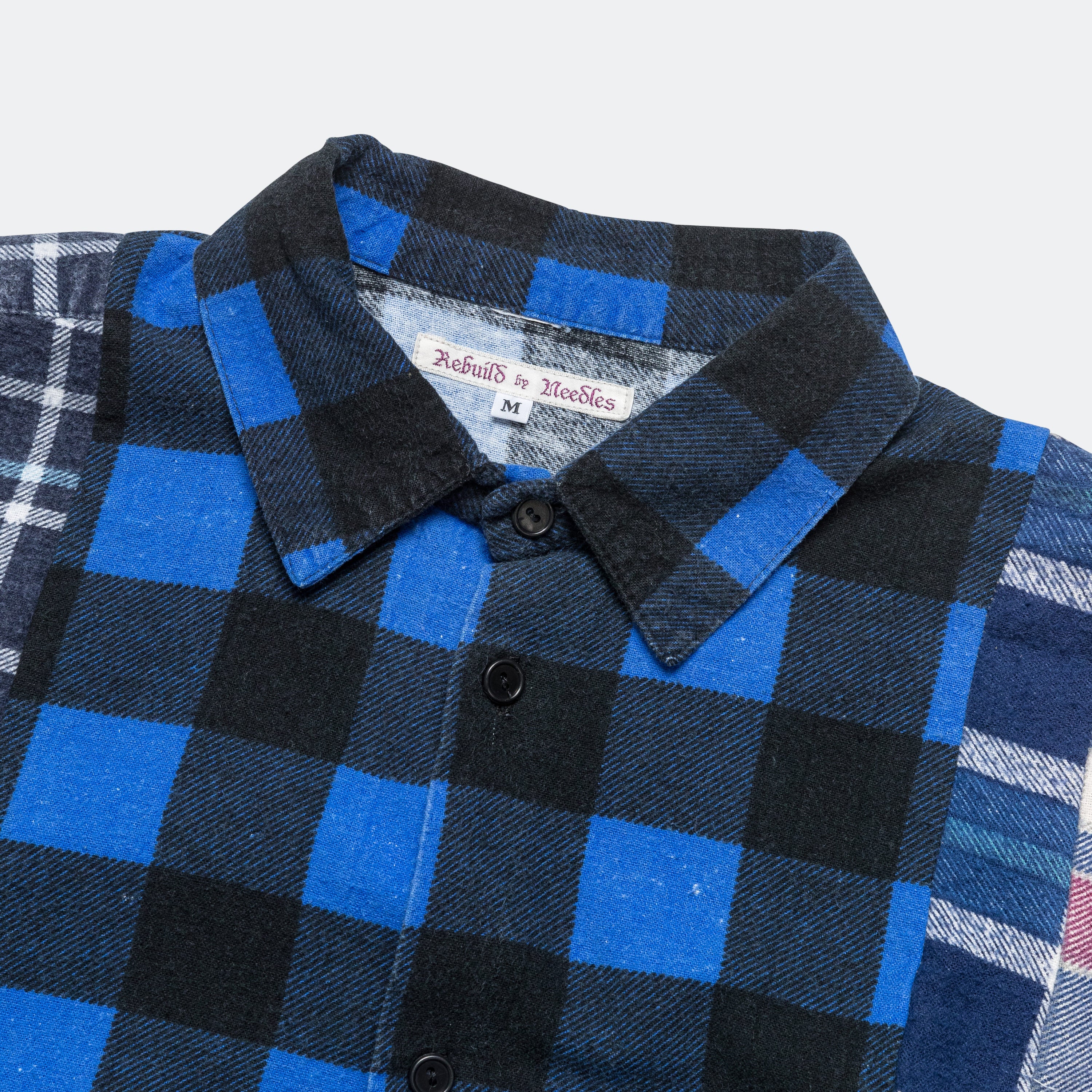 Rebuild Flannel 7 Cuts Shirt SS25 - Medium #10 - Image 2