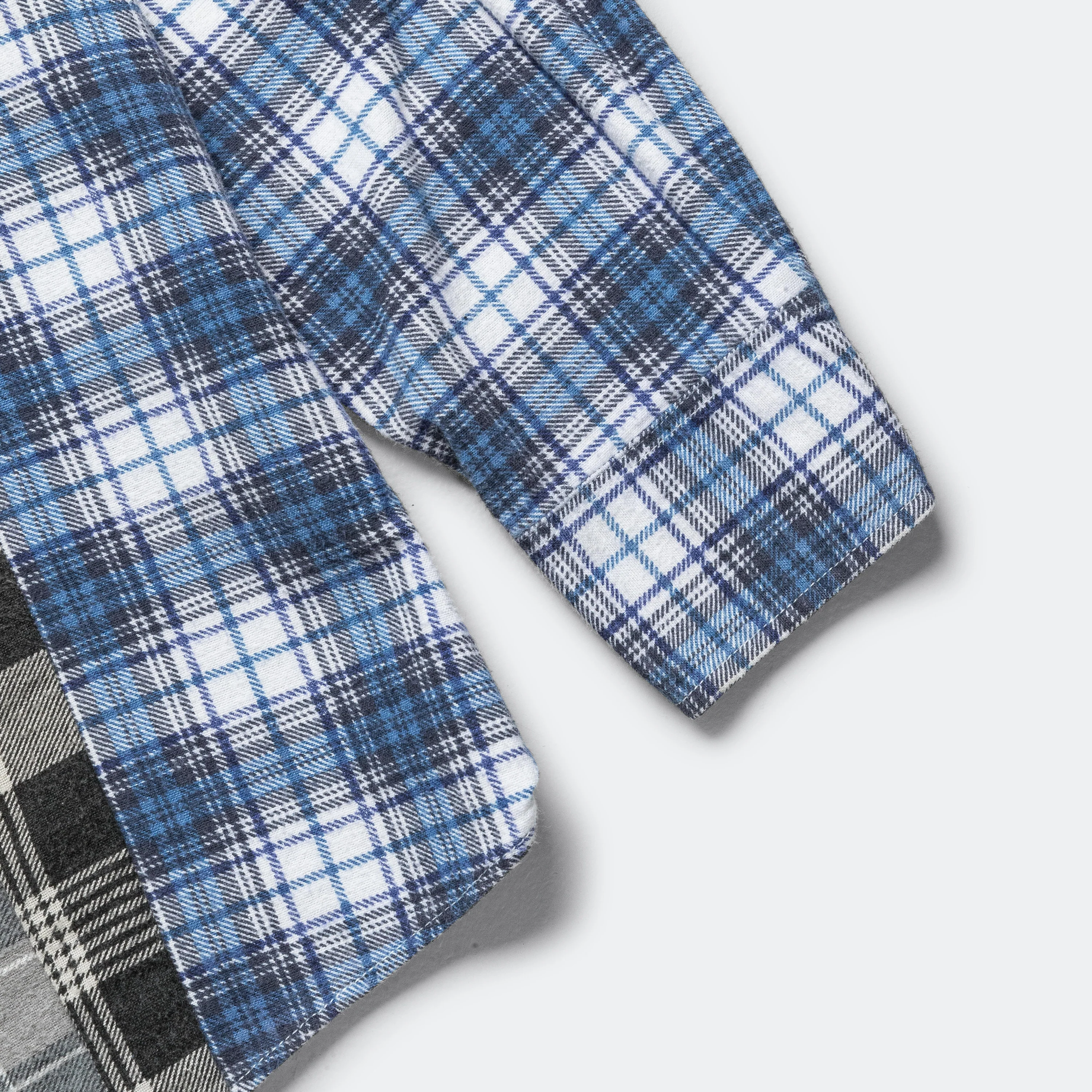Rebuild Flannel 7 Cuts Shirt SS25 - Medium #3 - Image 5