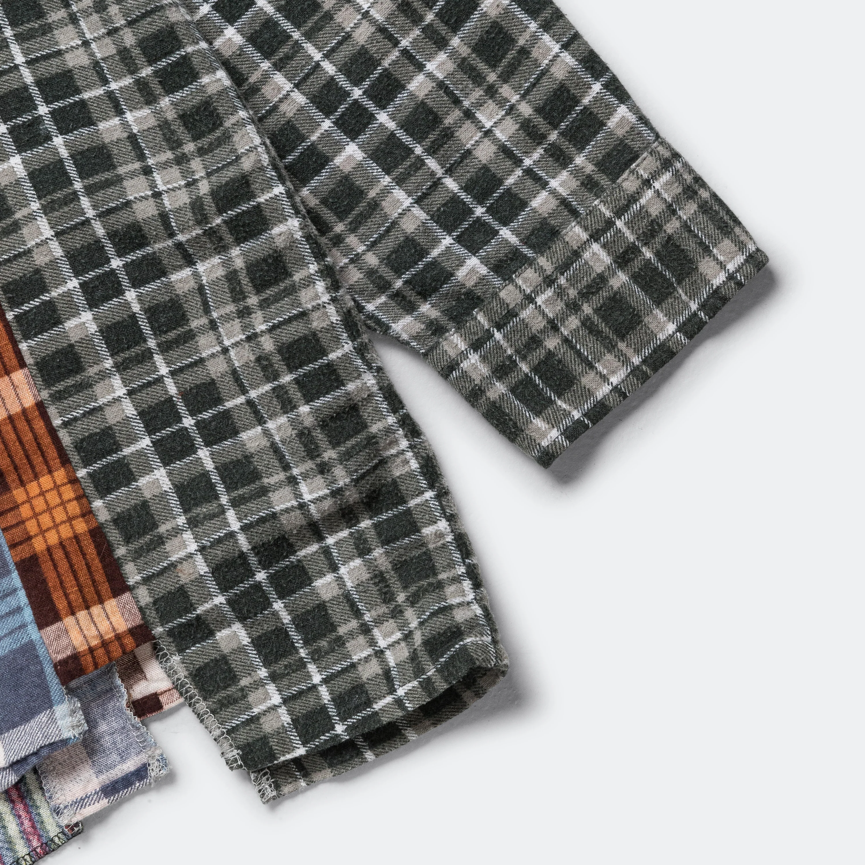 Rebuild Flannel 7 Cuts Shirt SS25 - Small #4 - Image 5