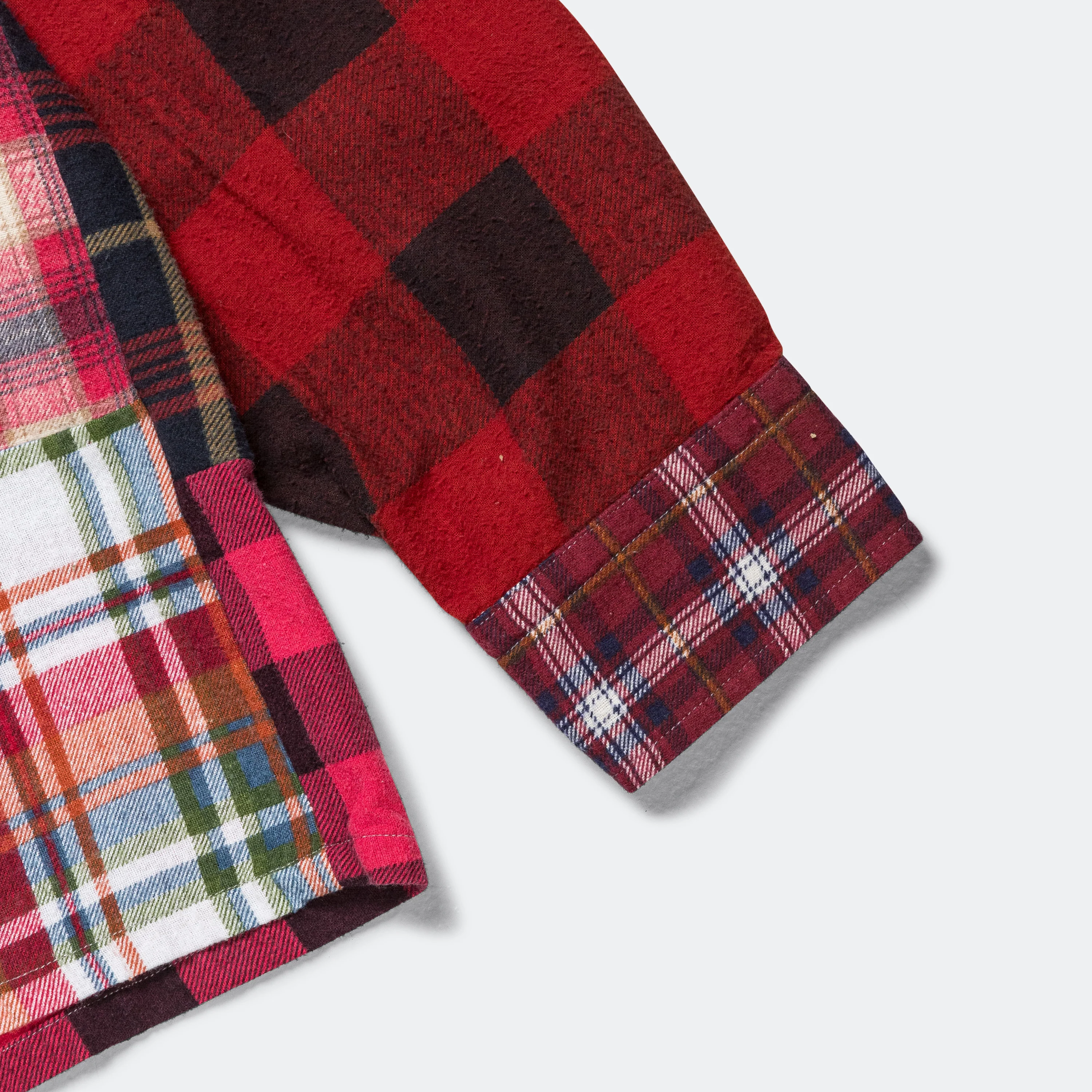 Rebuild Flannel Straight Hem Shirt SS25 - Large #8 - Image 7