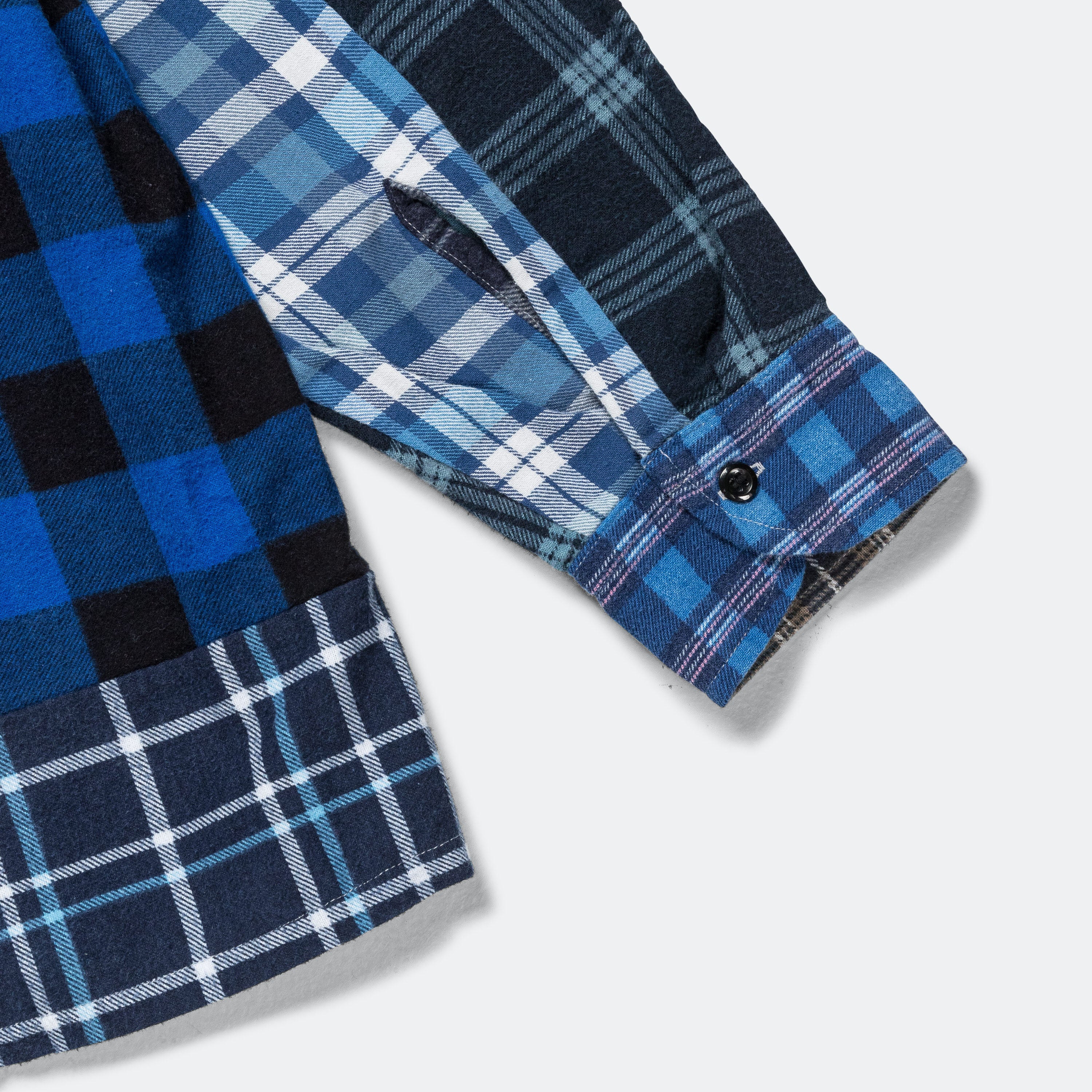 Rebuild Flannel Straight Hem Shirt SS25 - X-Large #3 - Image 8