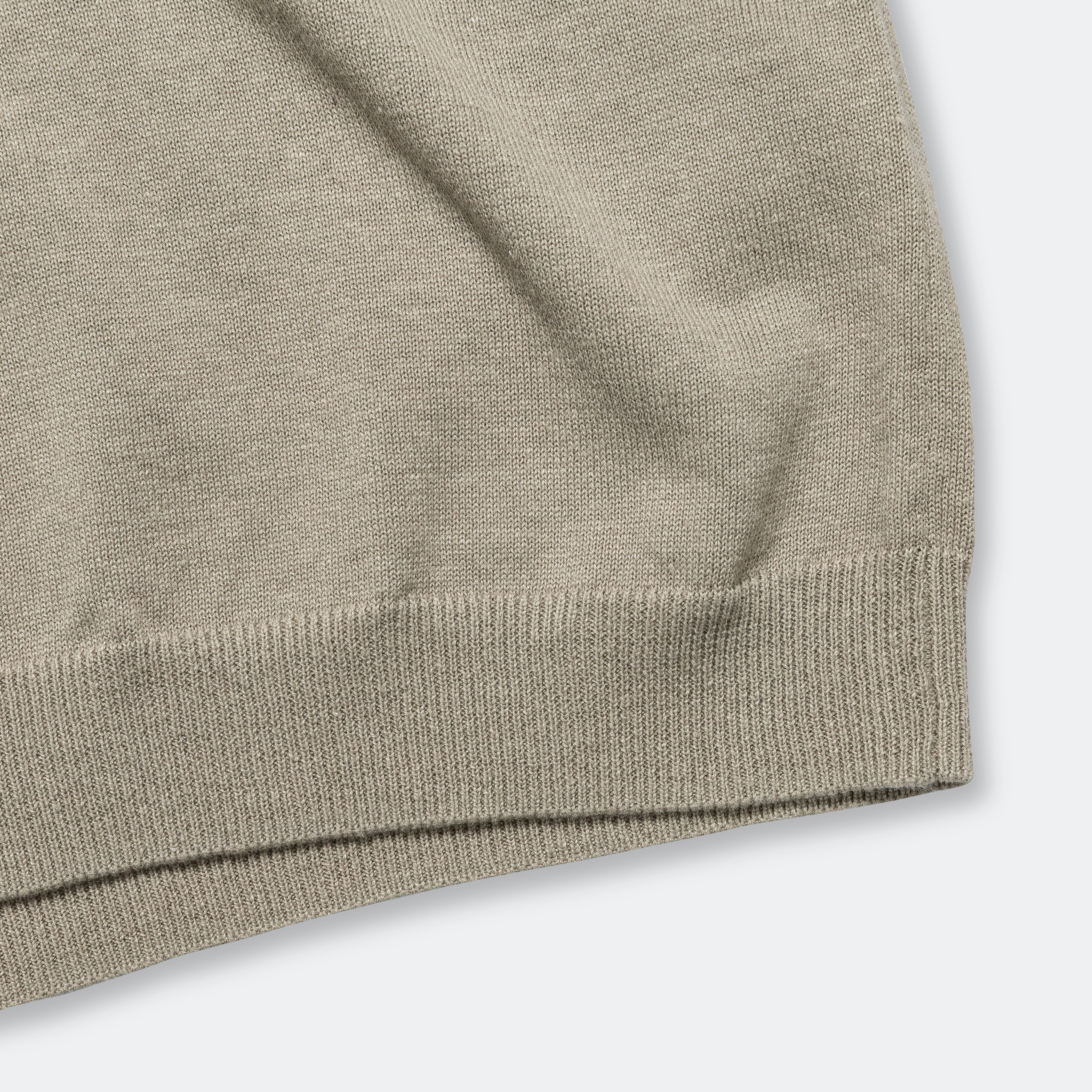 Rhys Cotton Linen T-Shirt - Clay - Image 4