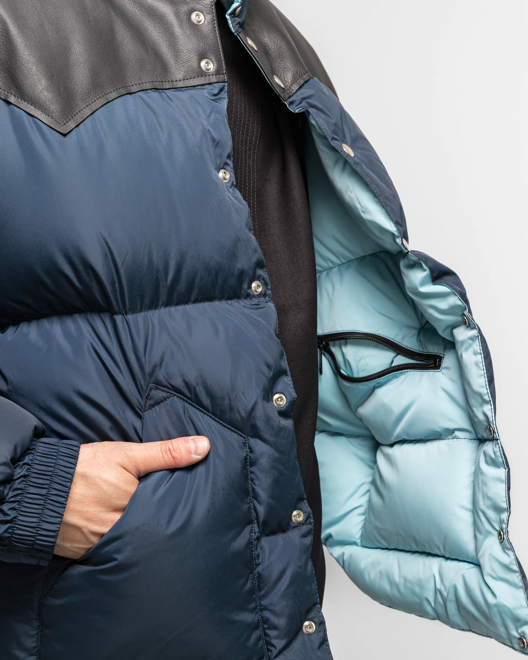 Down Jacket - Dark Navy - Image 6