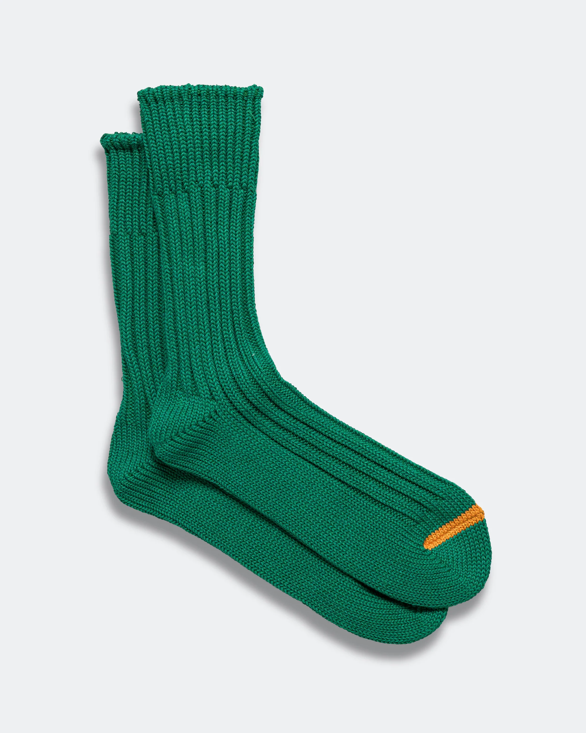 Chunky Ribbed Sock - Green - Image 2