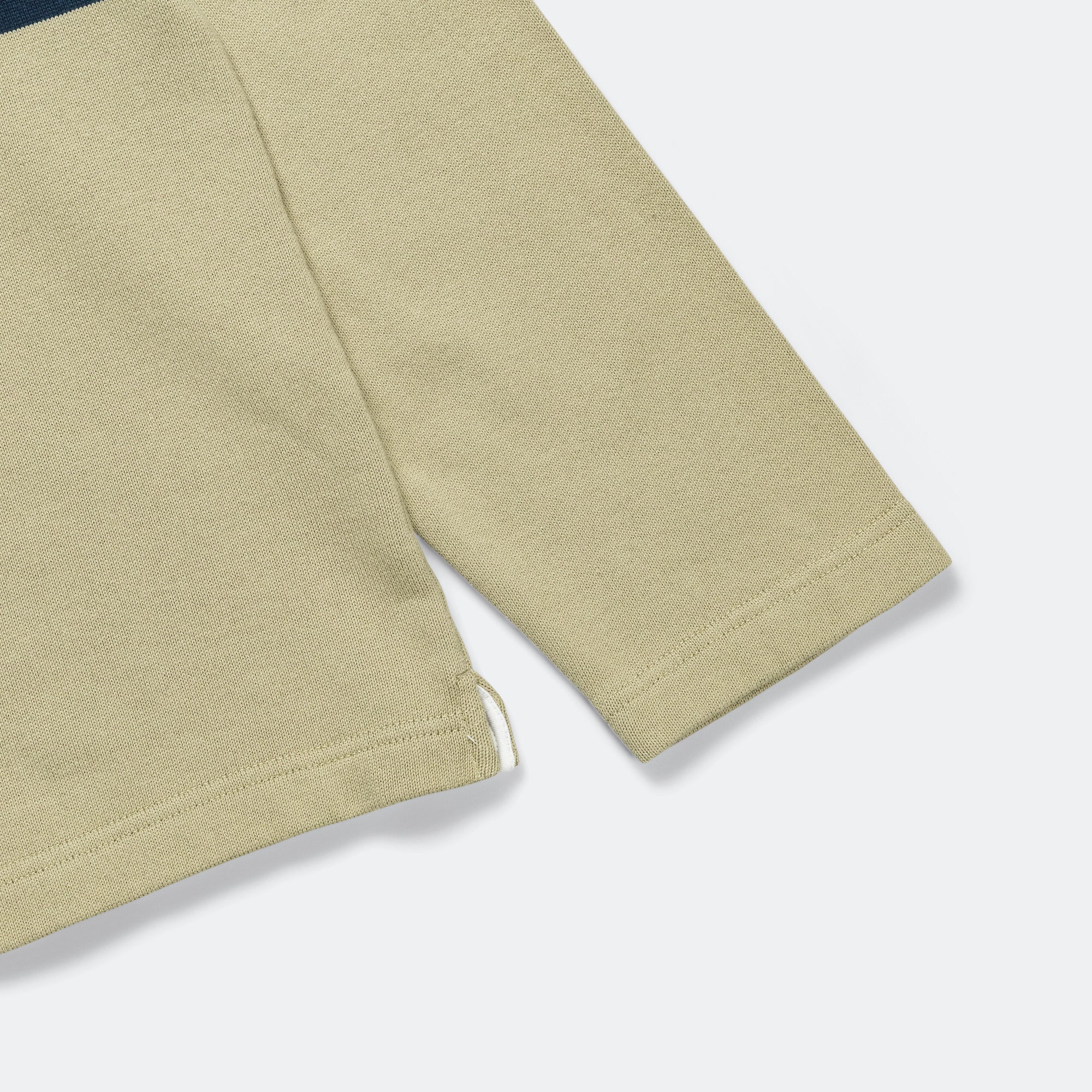 Ruben Brushed Striple LS Polo - Elm - Image 4