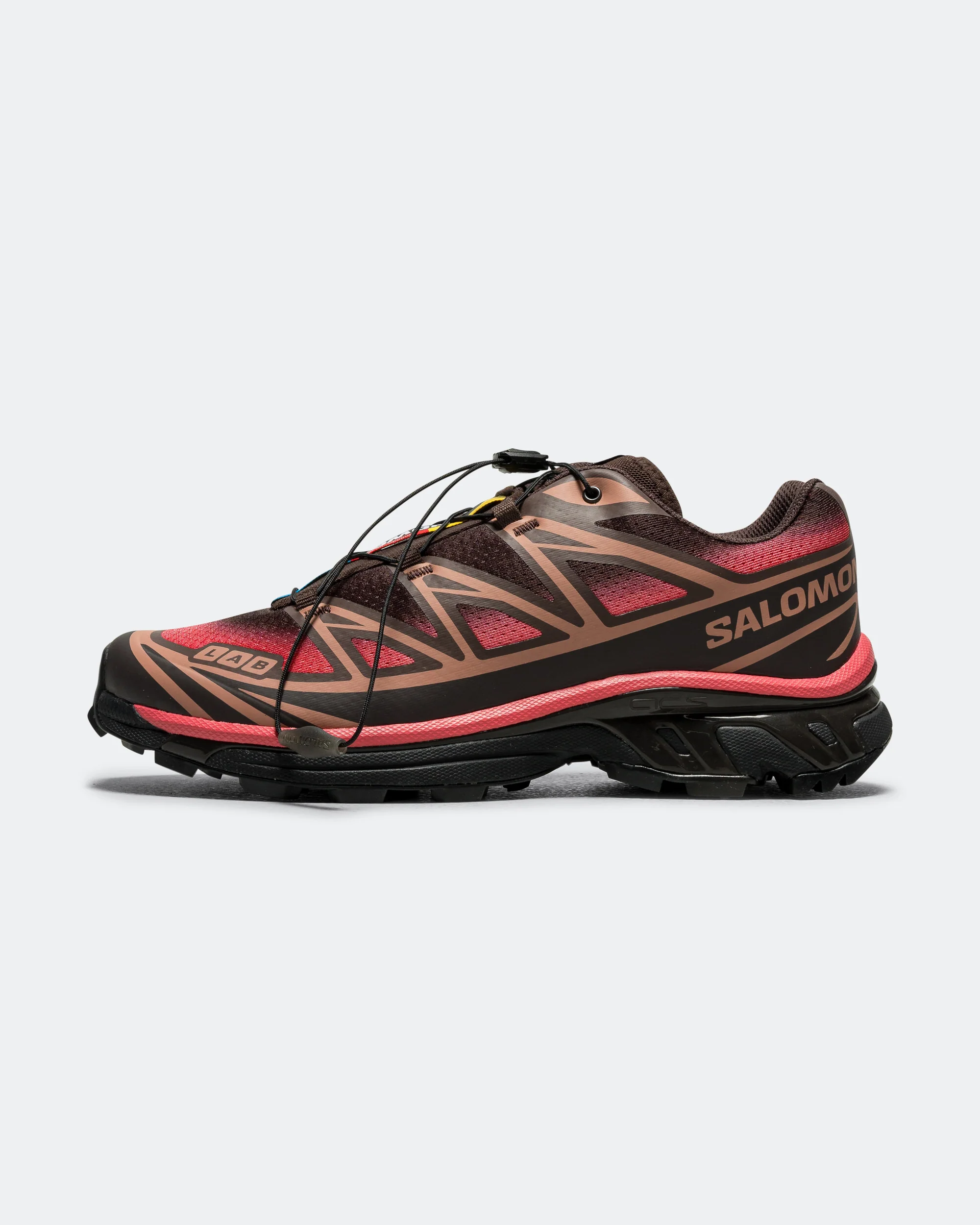XT-6 Skyline - Black Coffee/French Roast-Rouge Red