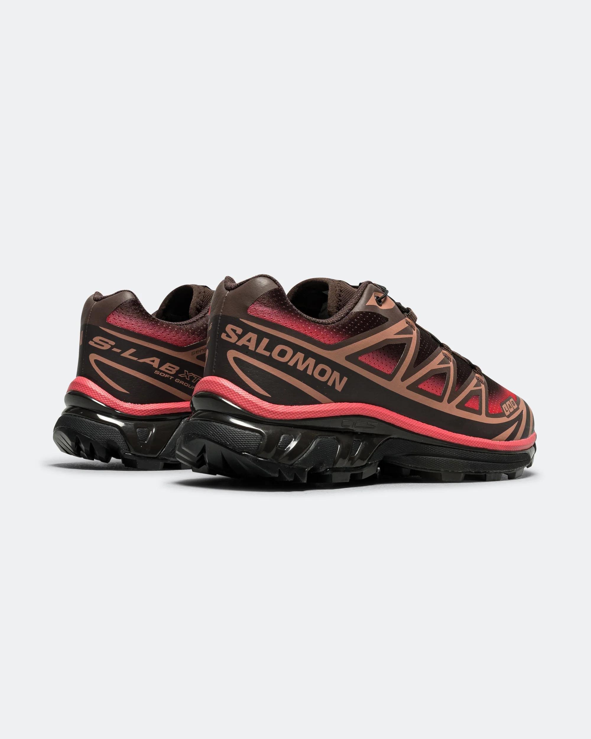 XT-6 Skyline - Black Coffee/French Roast-Rouge Red - Image 3