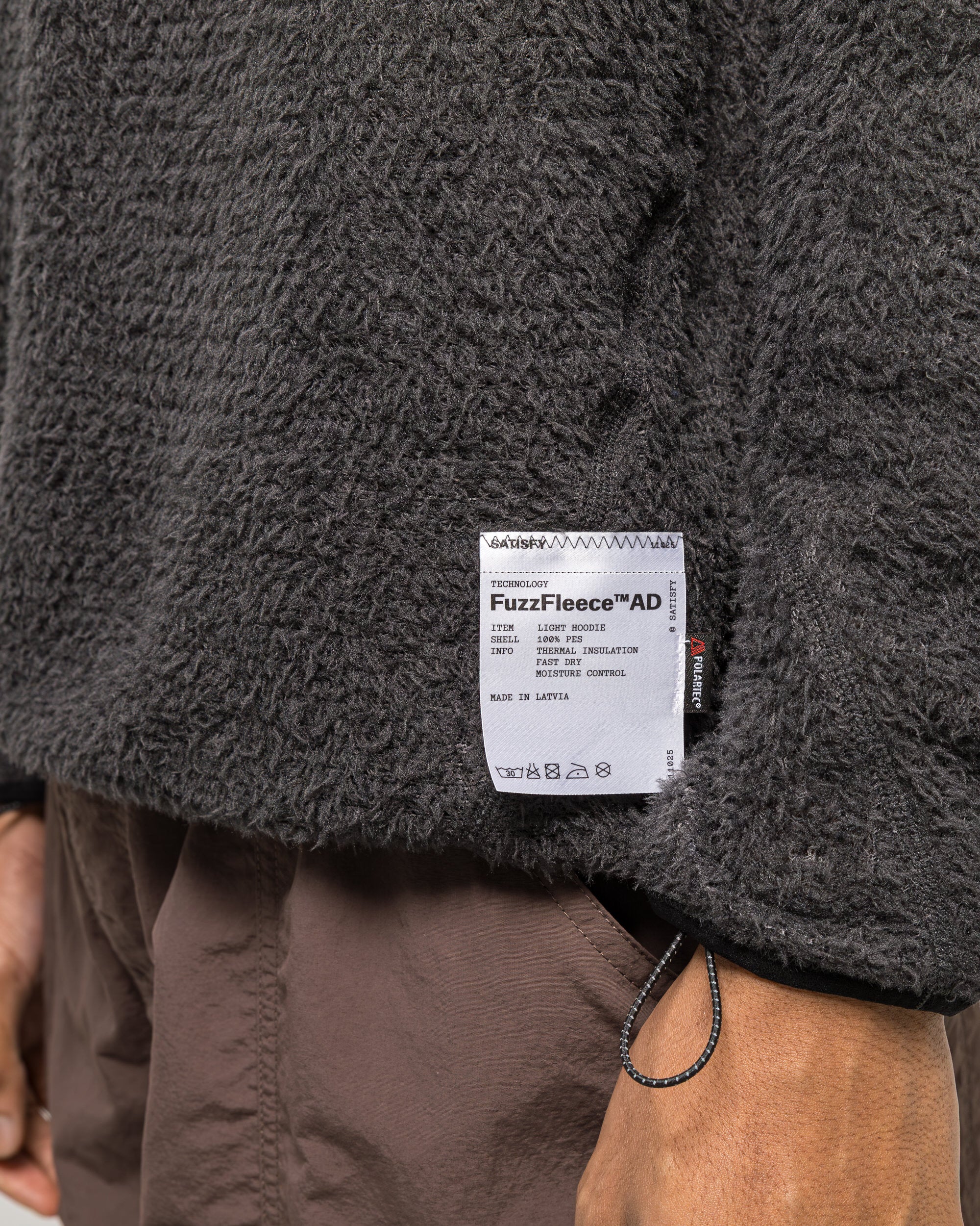 FuzzFleece AD Light Hoodie - Phantom - Image 5