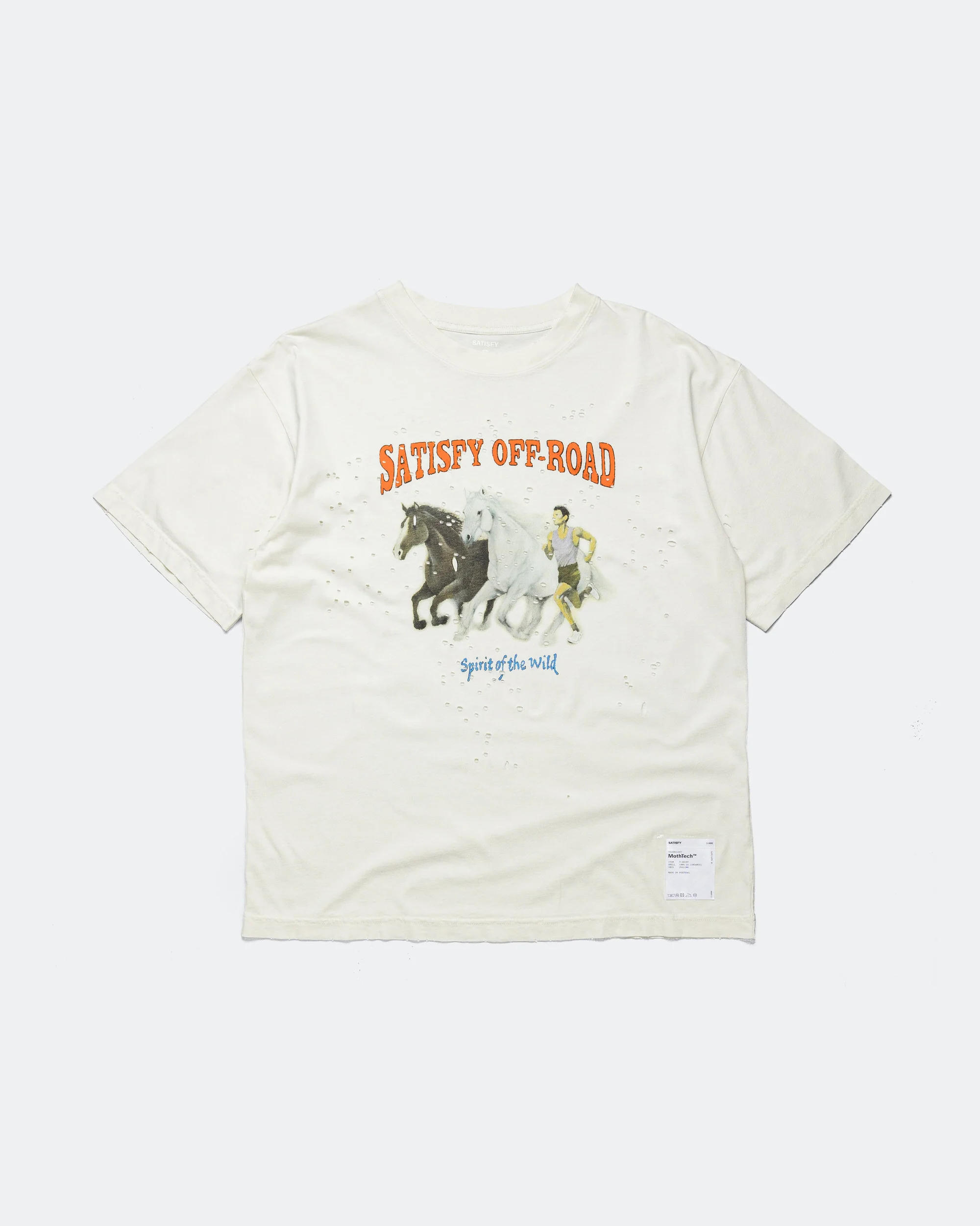 MothTech 'Spirit of the Wild' T-Shirt - Off White