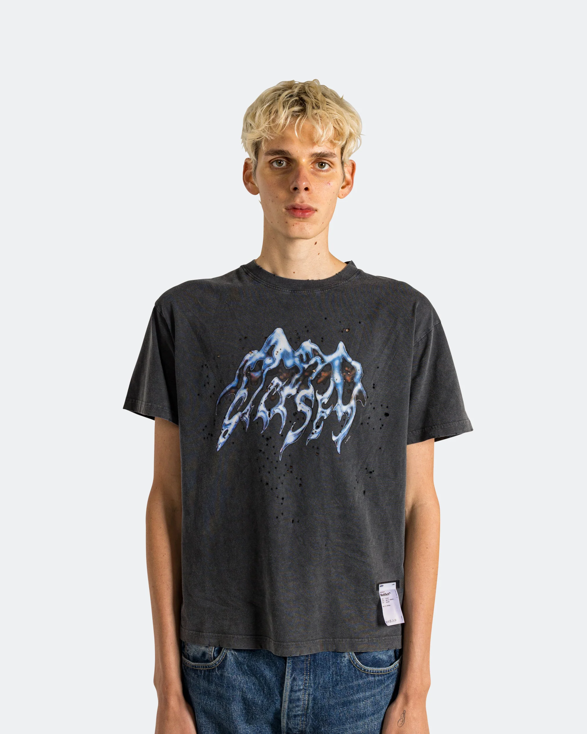 MothTech 'Trail Master' T-Shirt - Aged Black - Image 2