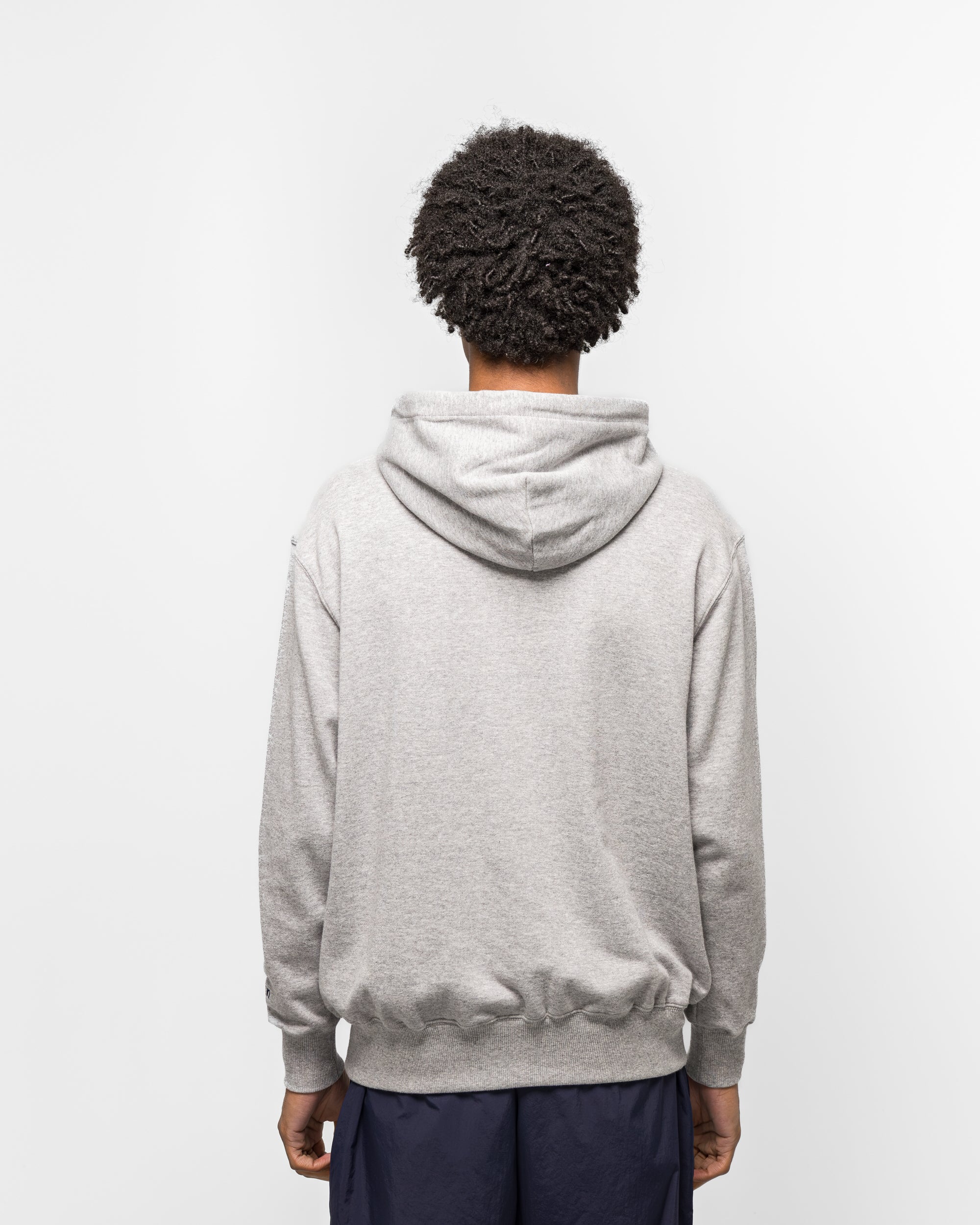 College Logo Hoodie - Grey - Image 4