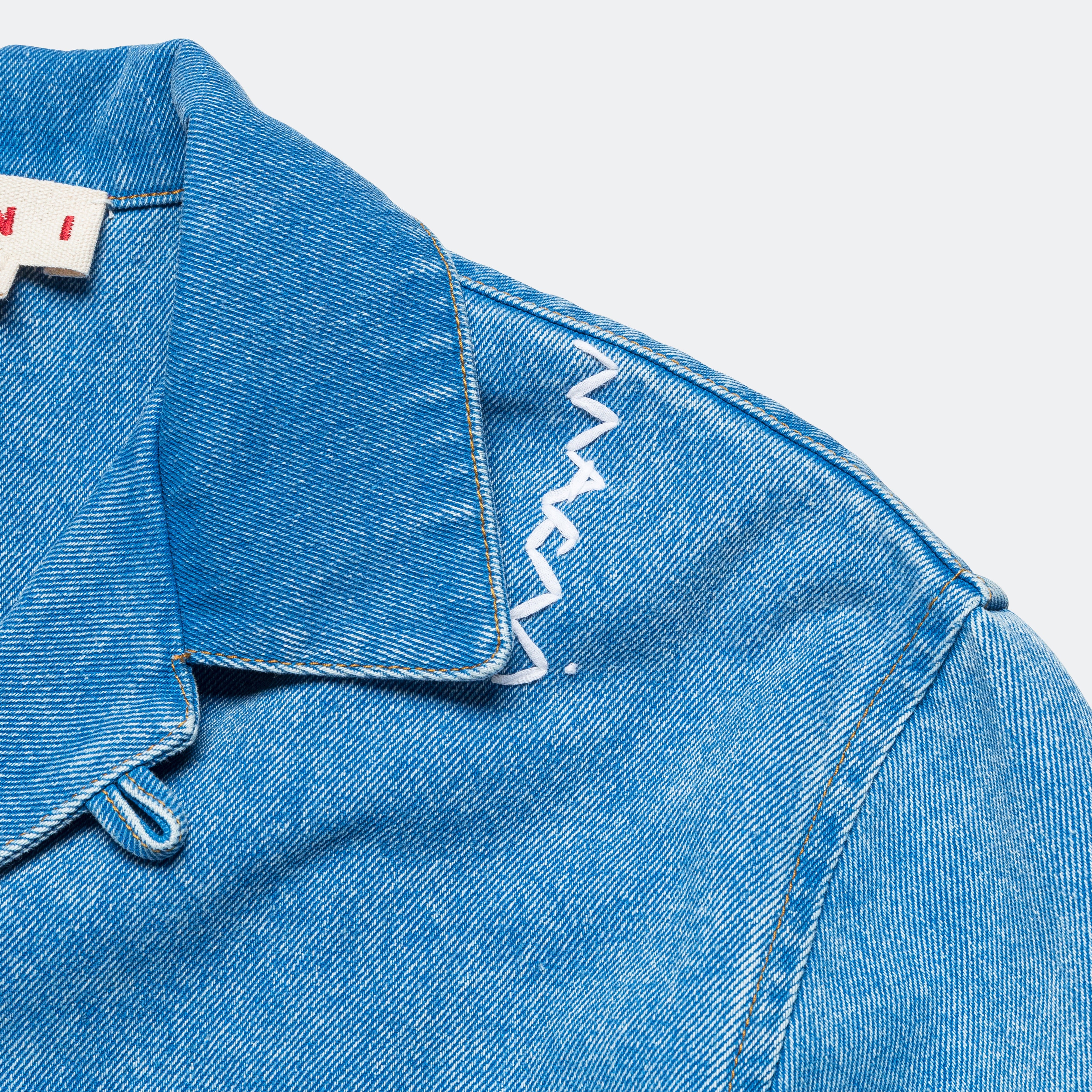 Short Sleeve Bowling Shirt - Cobalt - Image 4