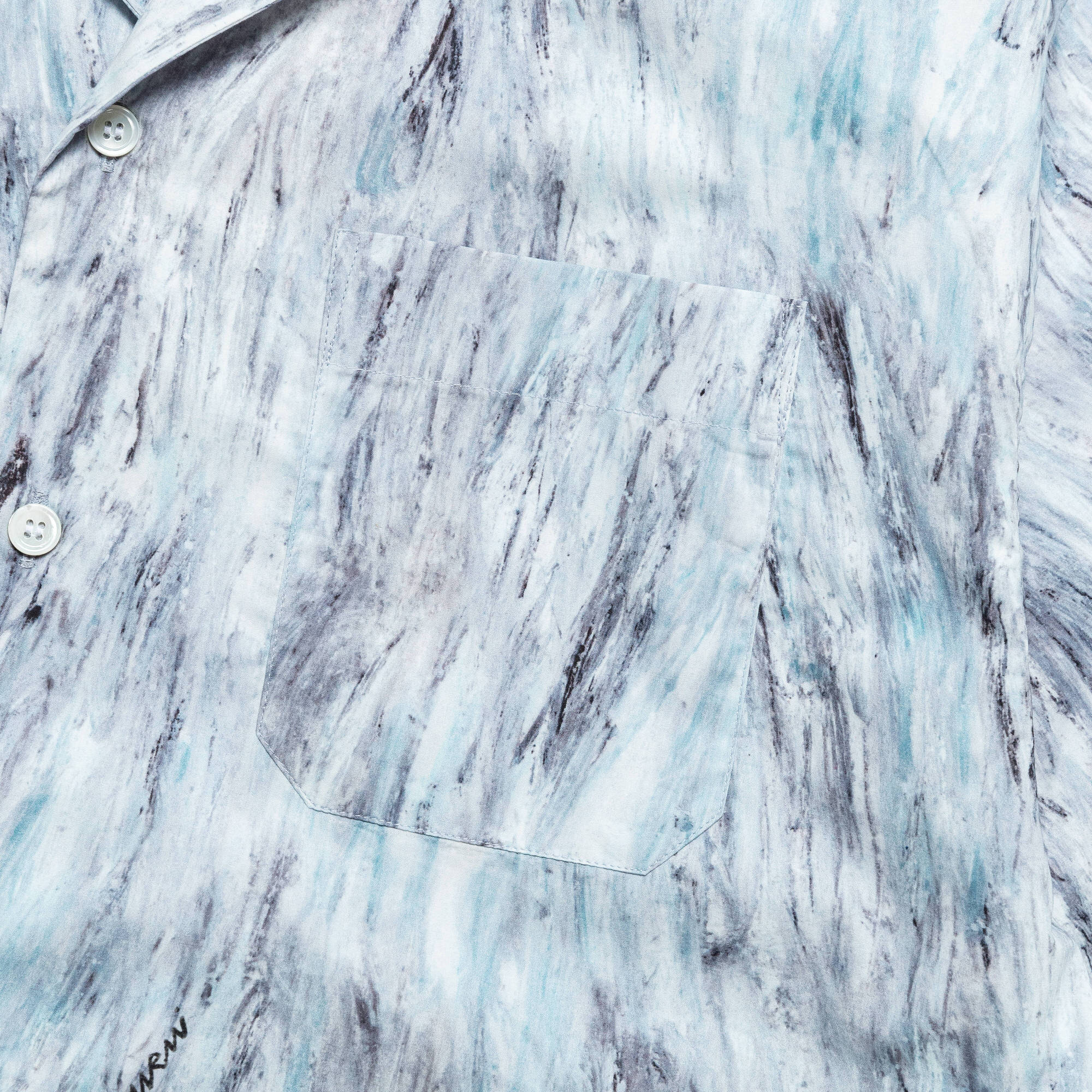 Crayon Pattern Shirt - Light Blue - Image 3