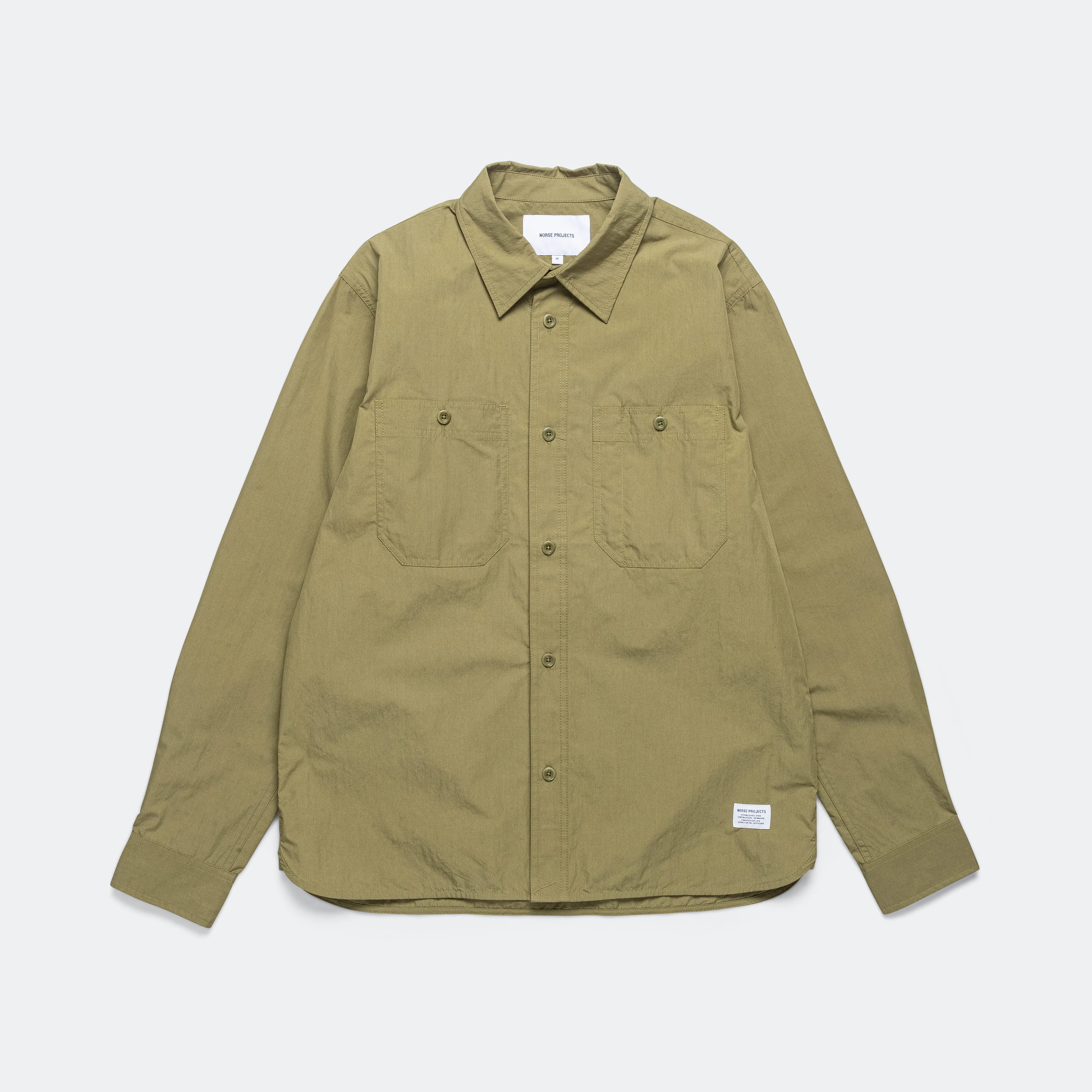 Silas Tech Poplin Shirt 2.0 - Moss Green