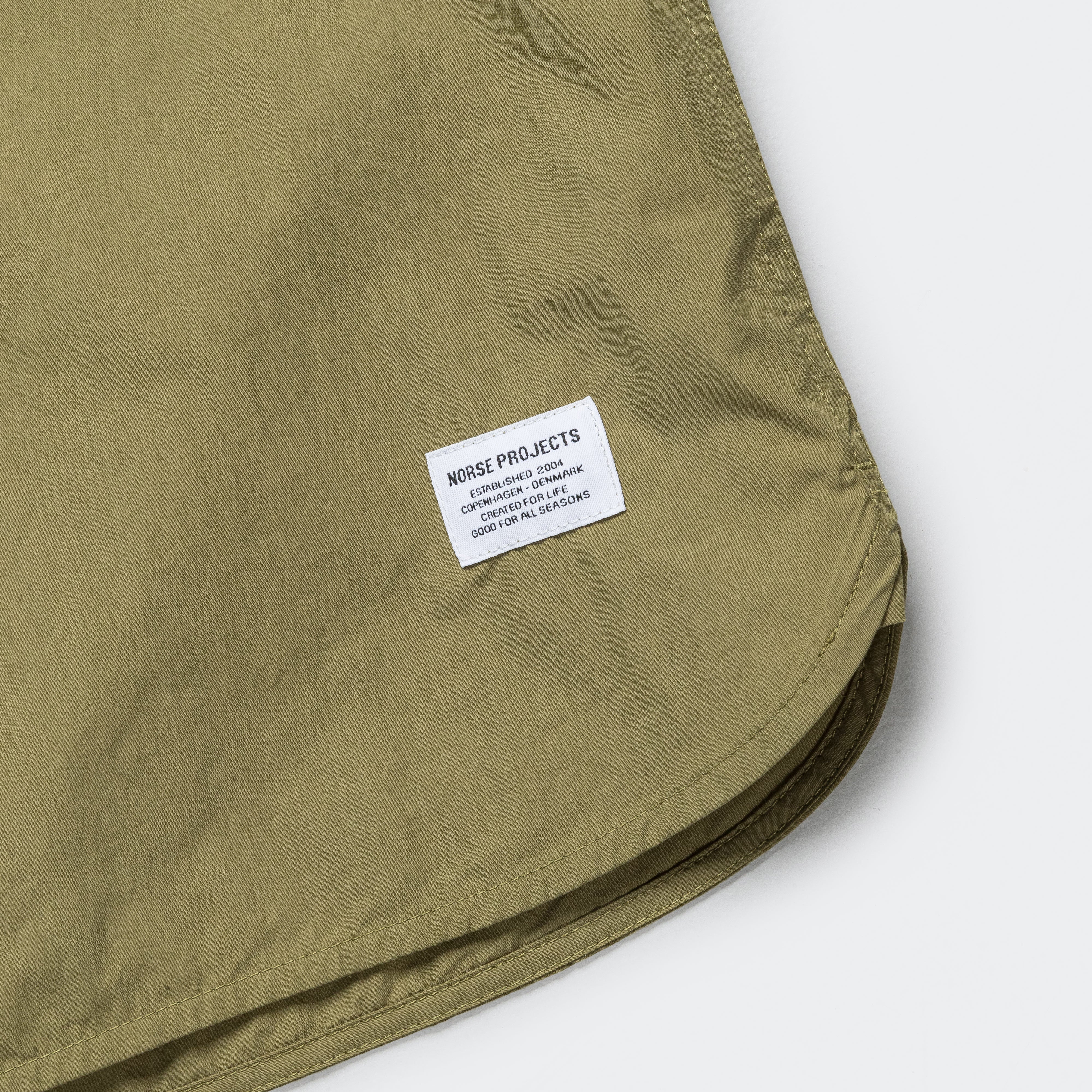 Silas Tech Poplin Shirt 2.0 - Moss Green - Image 5