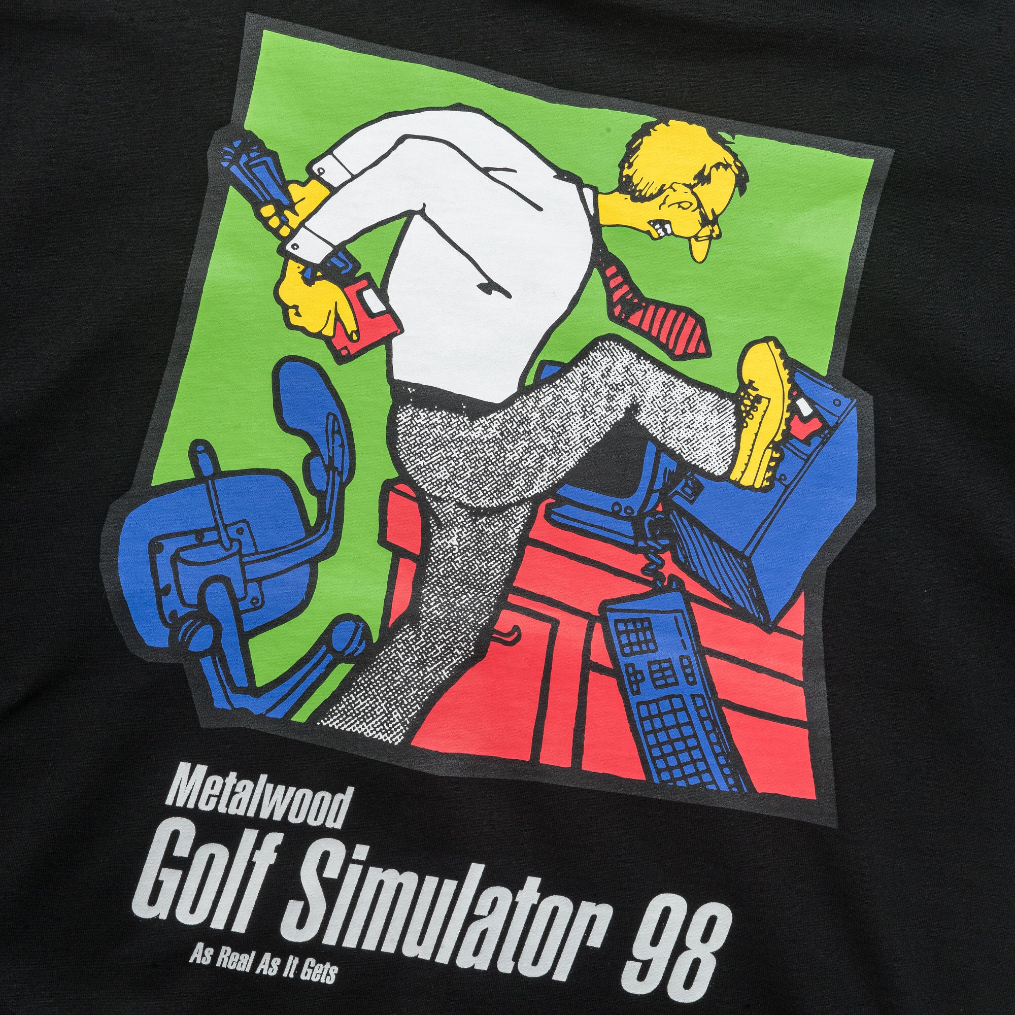 Simulator 98 Hooded Sweatshirt - Black - Image 3