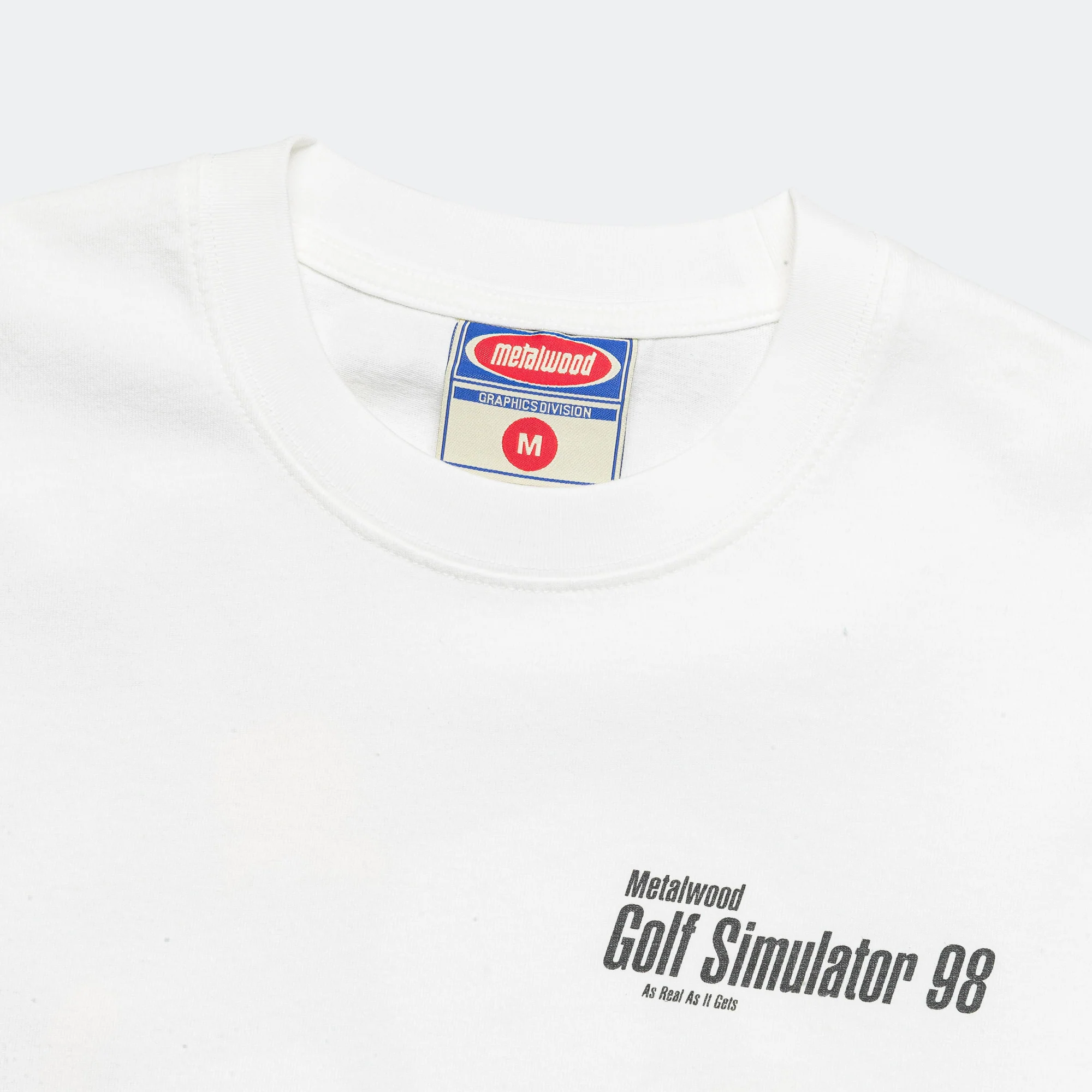 Simulator 98 SS T-Shirt - White - Image 4