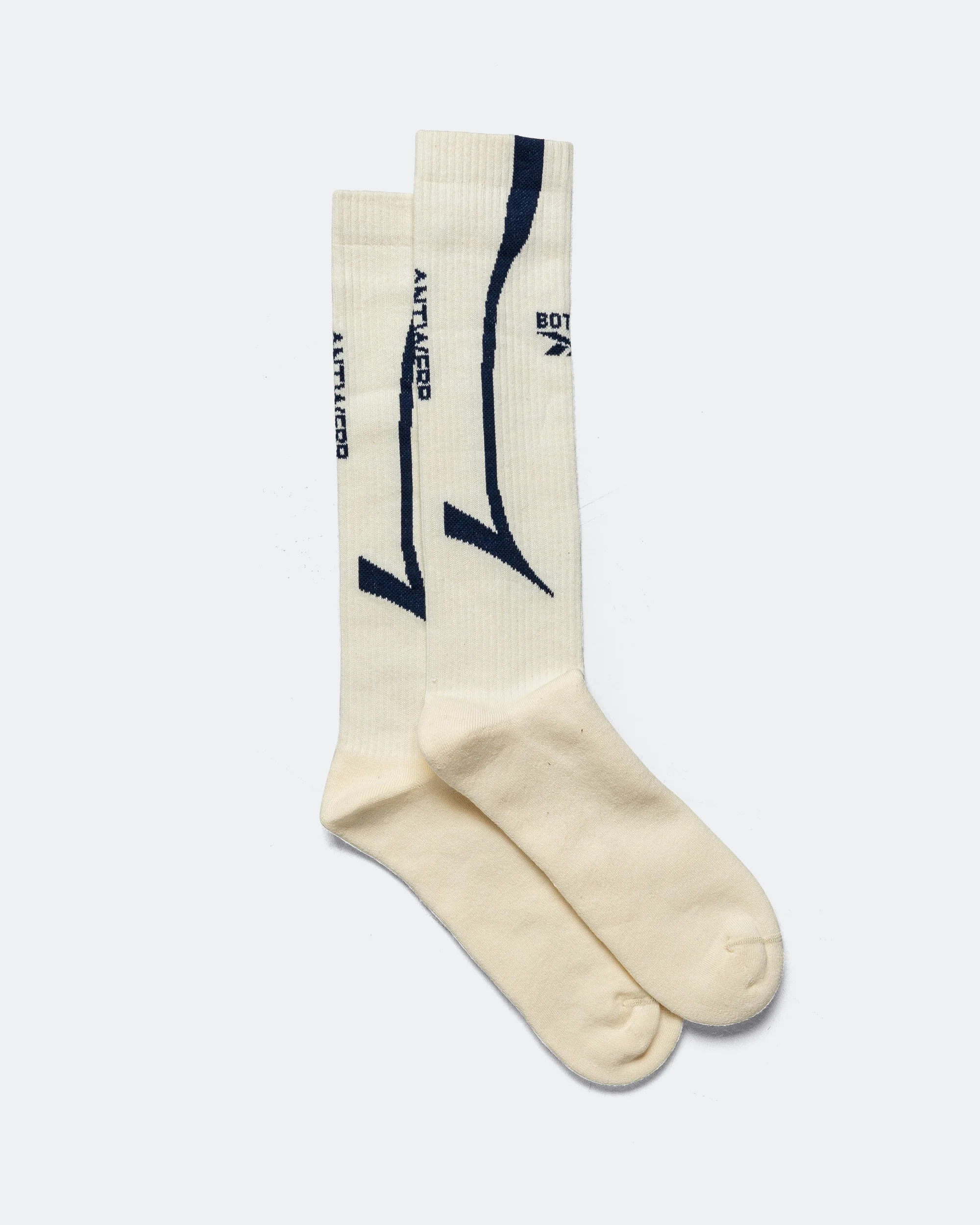 Socks x Botter - Dirty White/Navy - Image 4