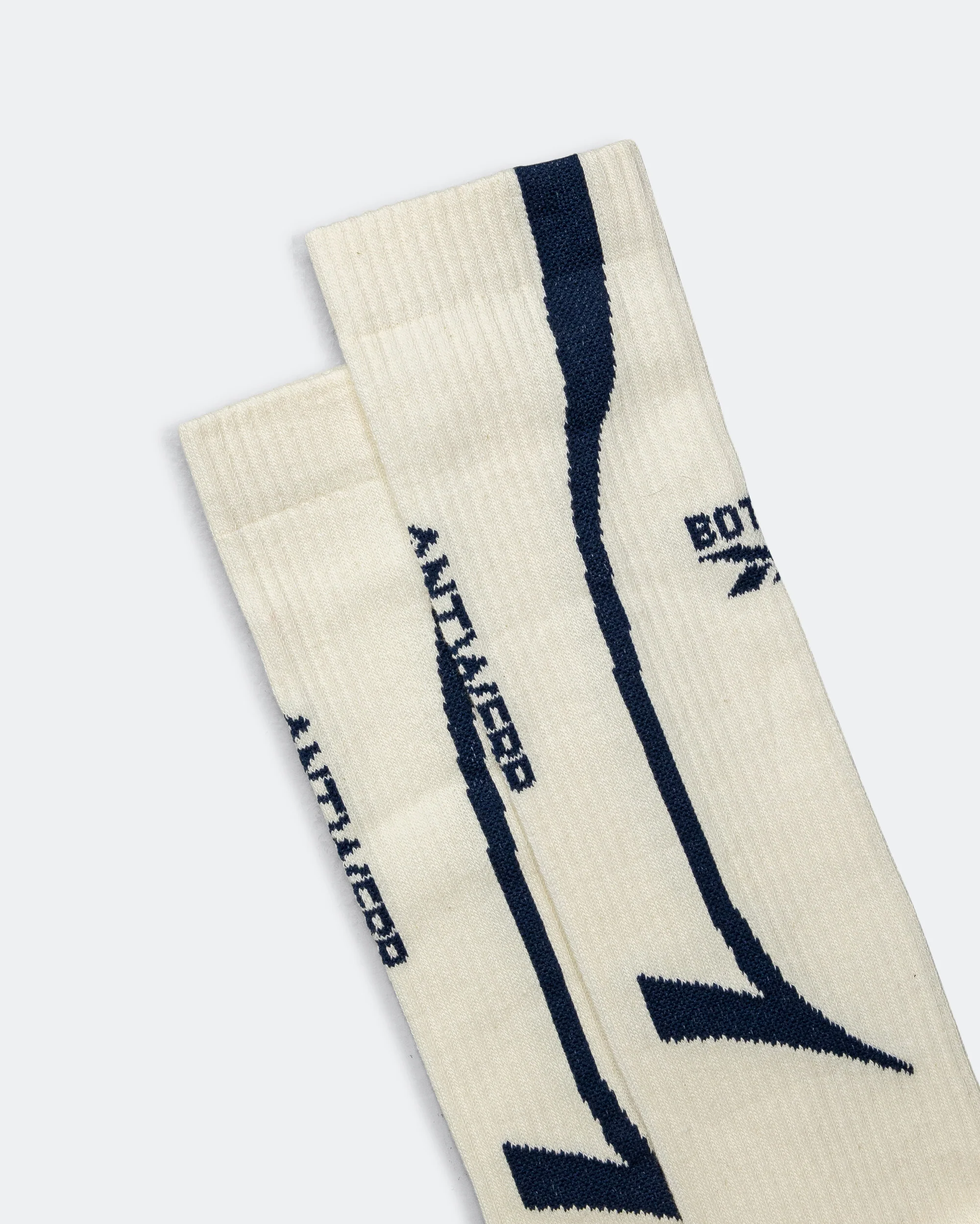 Socks x Botter - Dirty White/Navy - Image 5