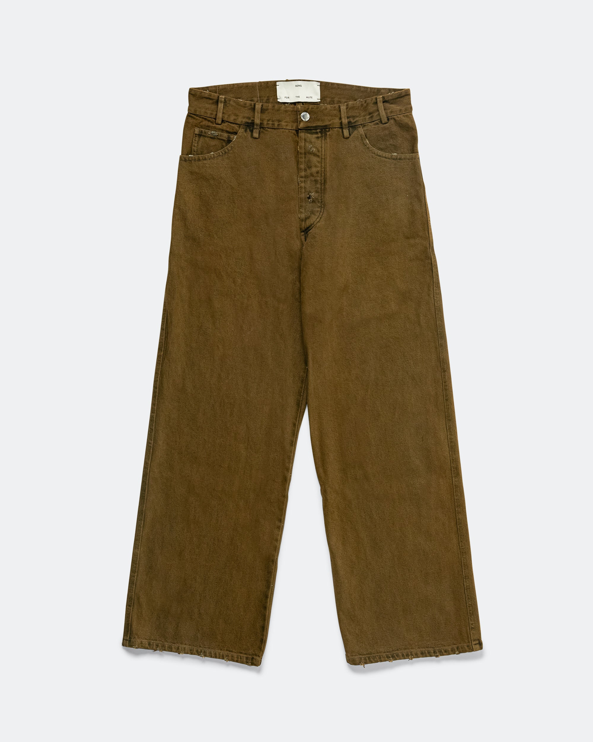 Baggy Jeans - Sand Cotton Drill