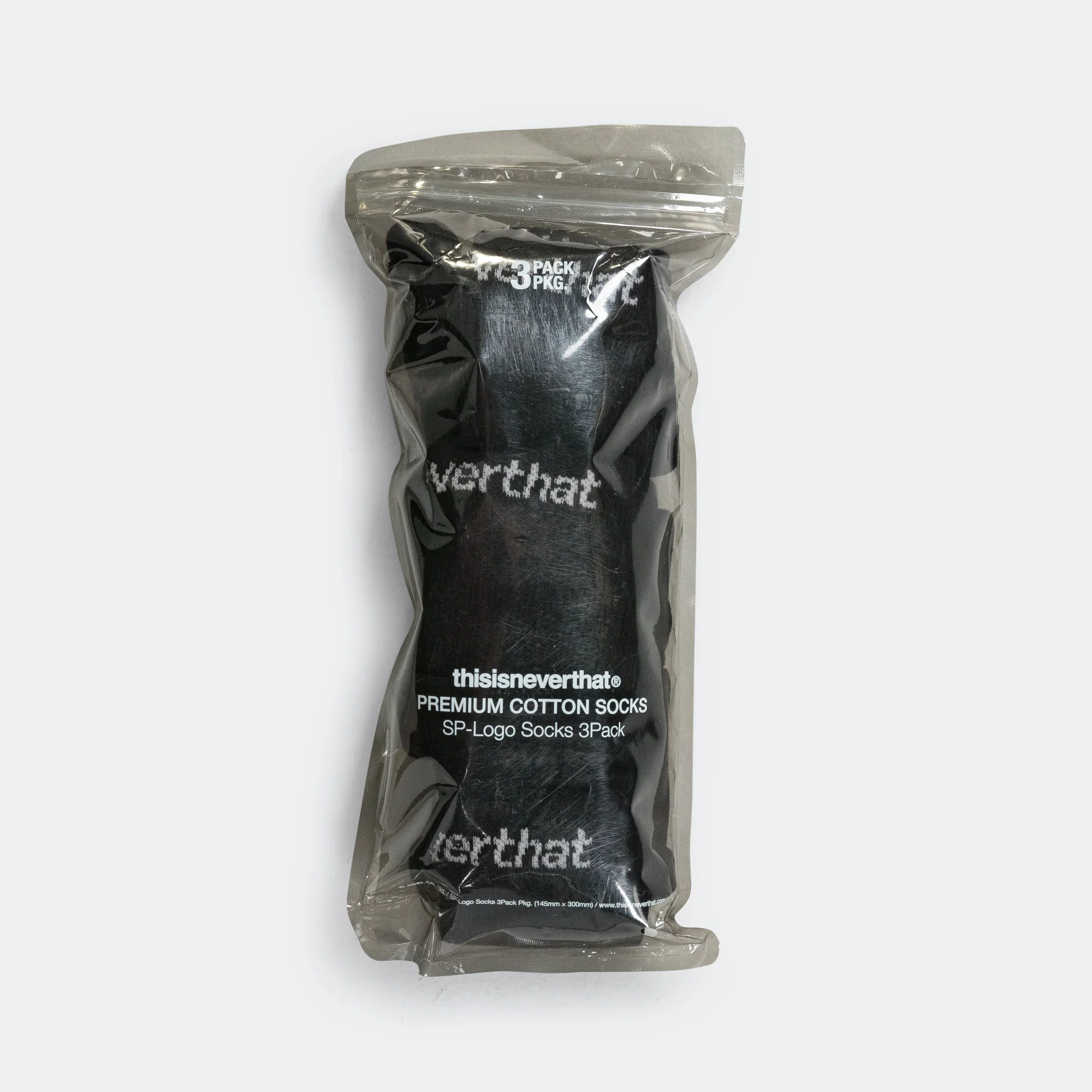 SP-Logo Socks 3Pack - Black