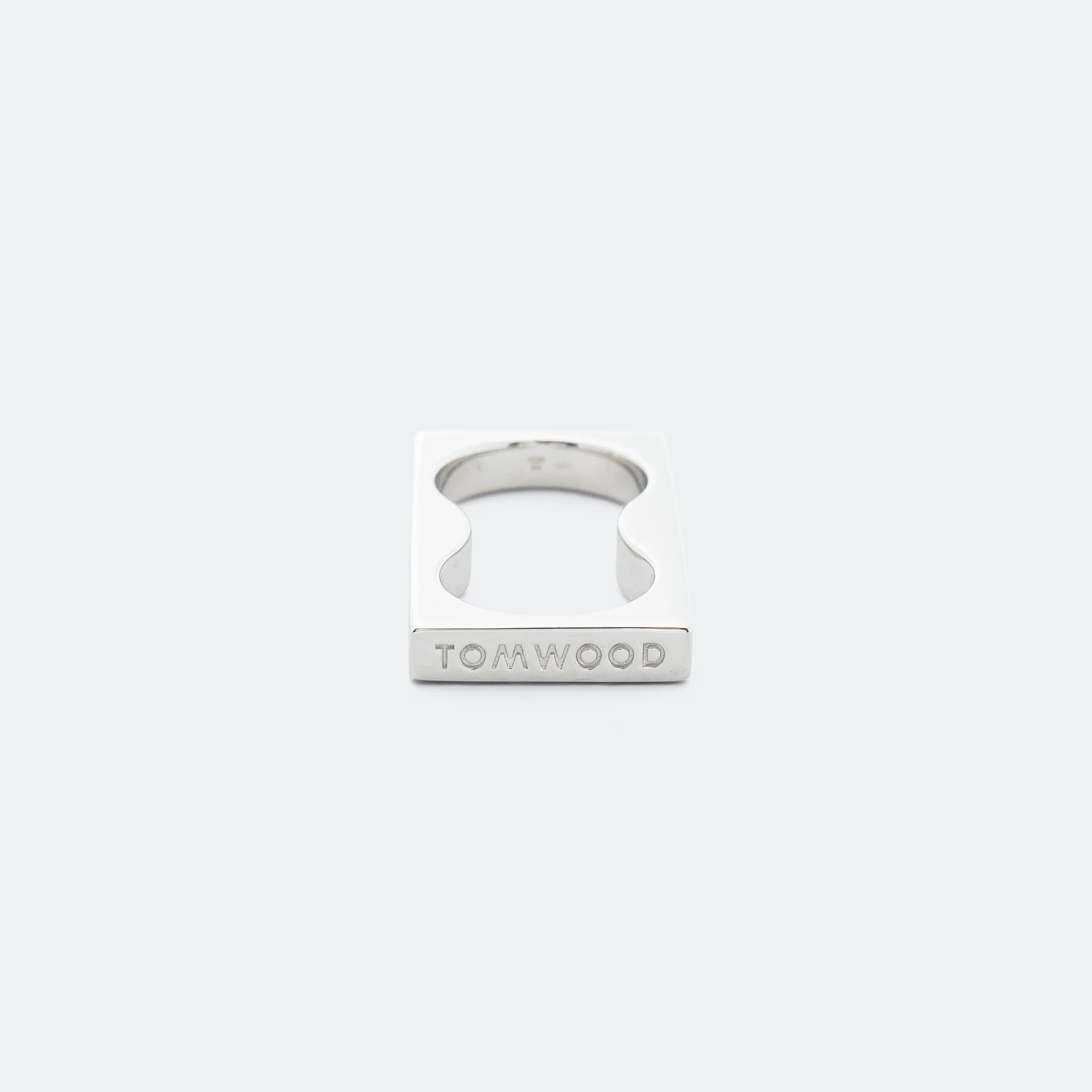 Square Ring Double - 925 Silver