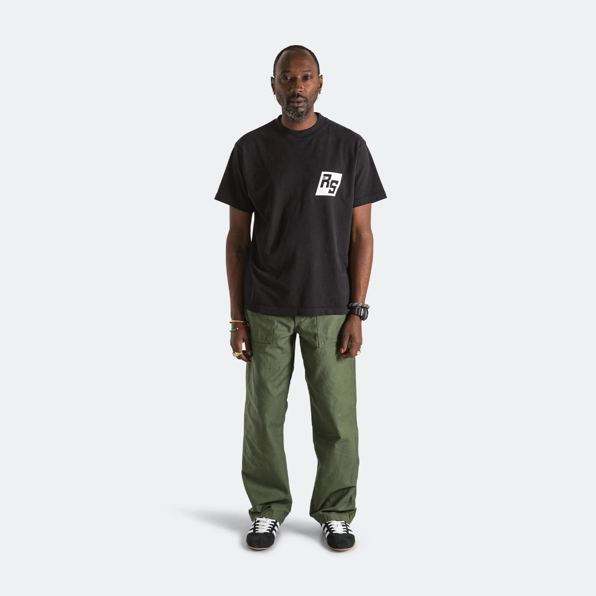 SS T-Shirt x Race Service - Faded Black - Image 8