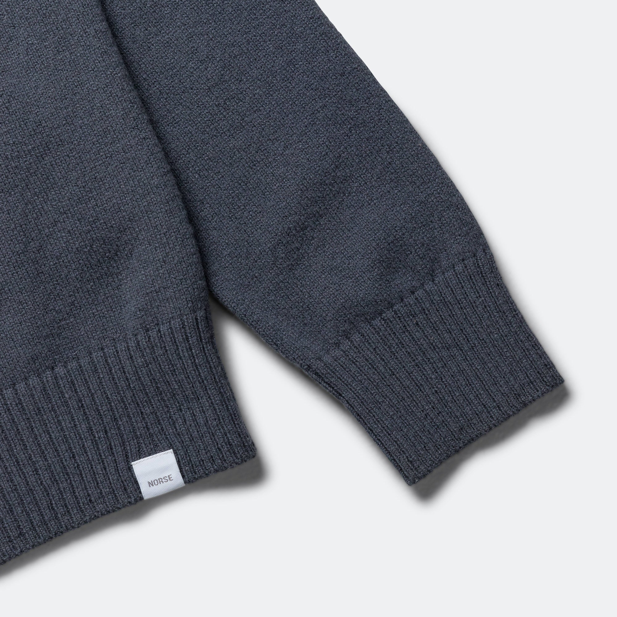 Standard Merino Lambswool Polo - Orion Blue - Image 4