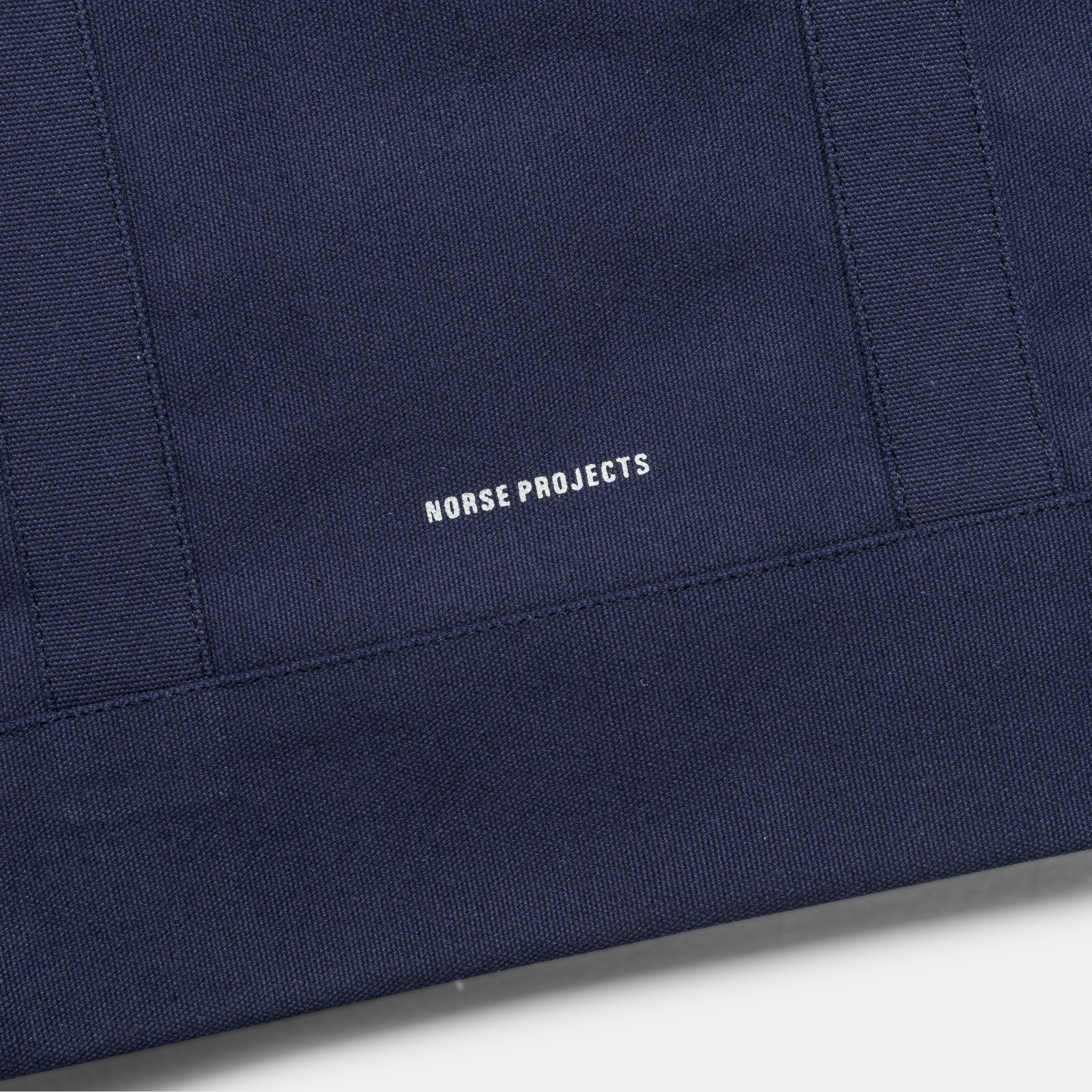 Stefan Cotton Canvas Bag - Dark Navy - Image 6