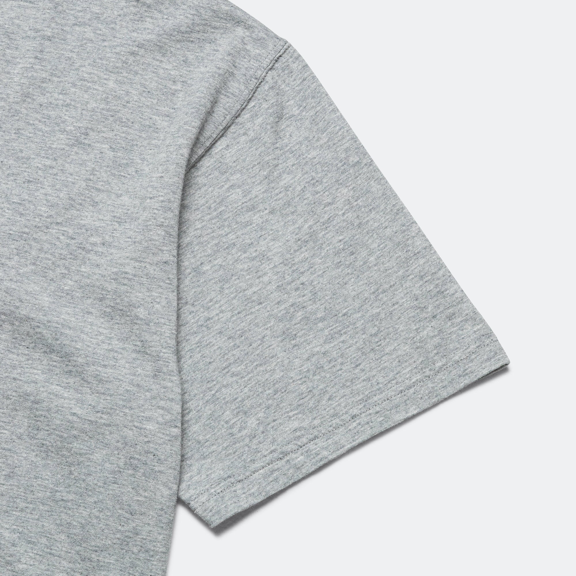 Stencil T-Shirt x UP THERE - Heather Grey - Image 4
