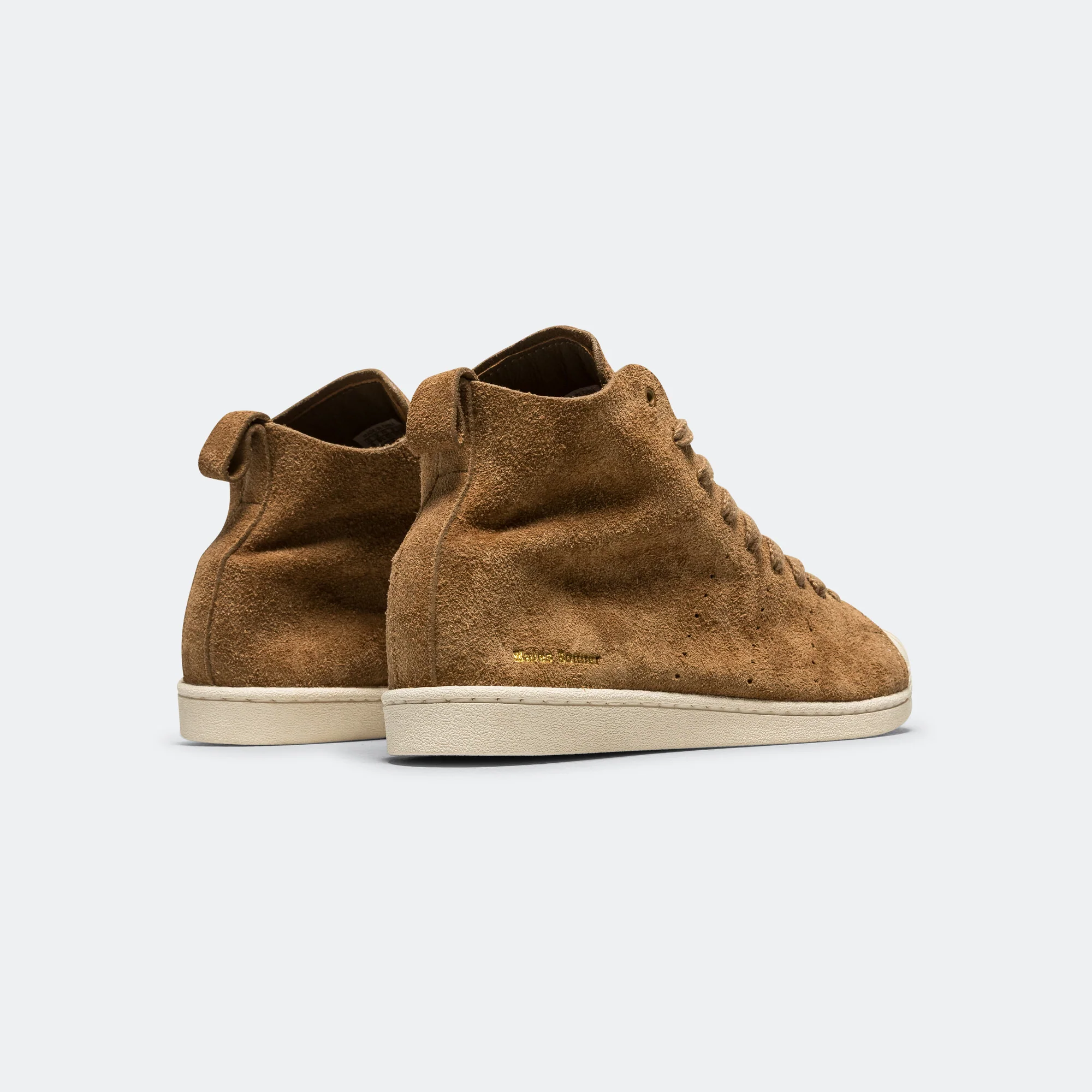 Superstar Hi x Wales Bonner - Bronze Brown/Wonder White-Night Brown - Image 3