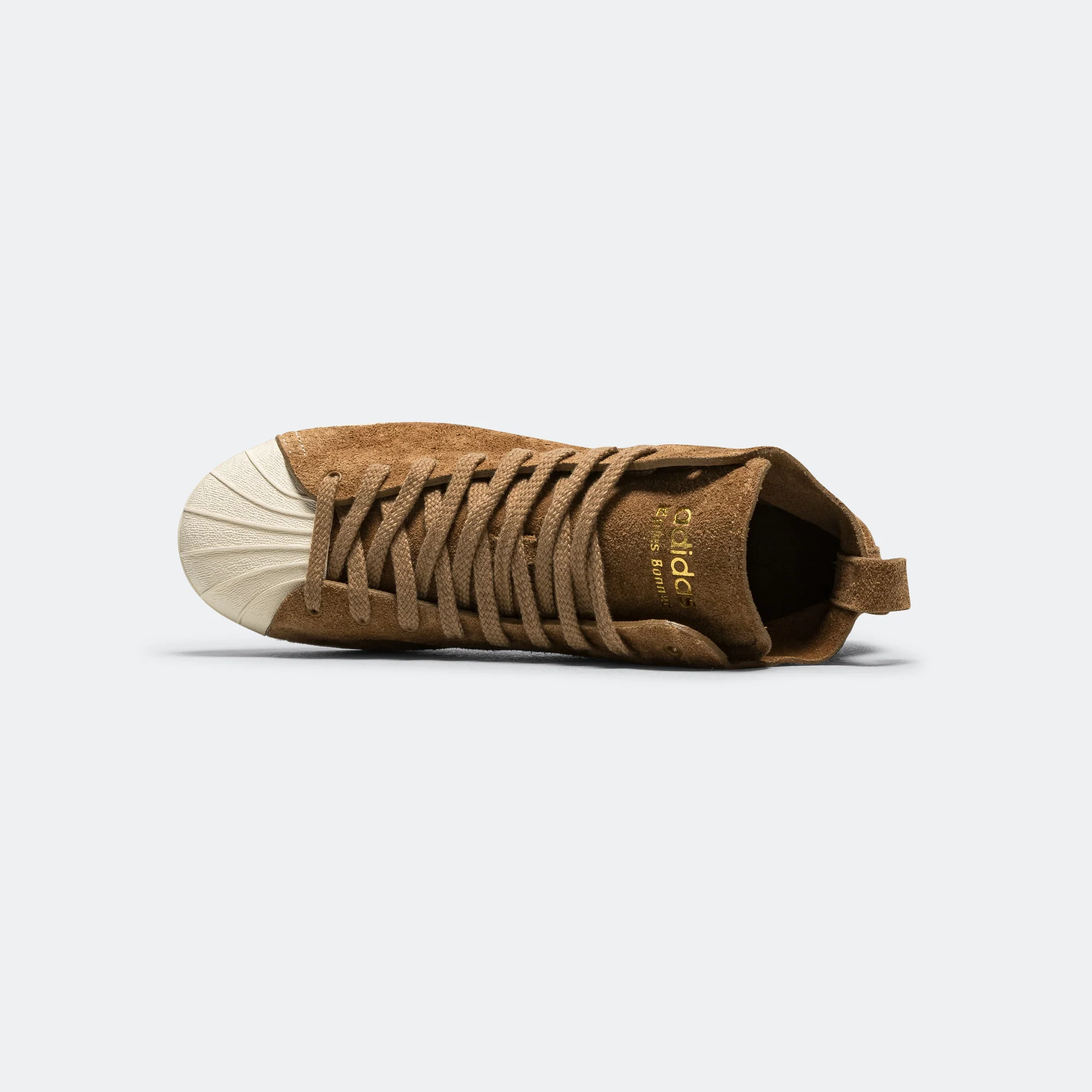 Superstar Hi x Wales Bonner - Bronze Brown/Wonder White-Night Brown - Image 4