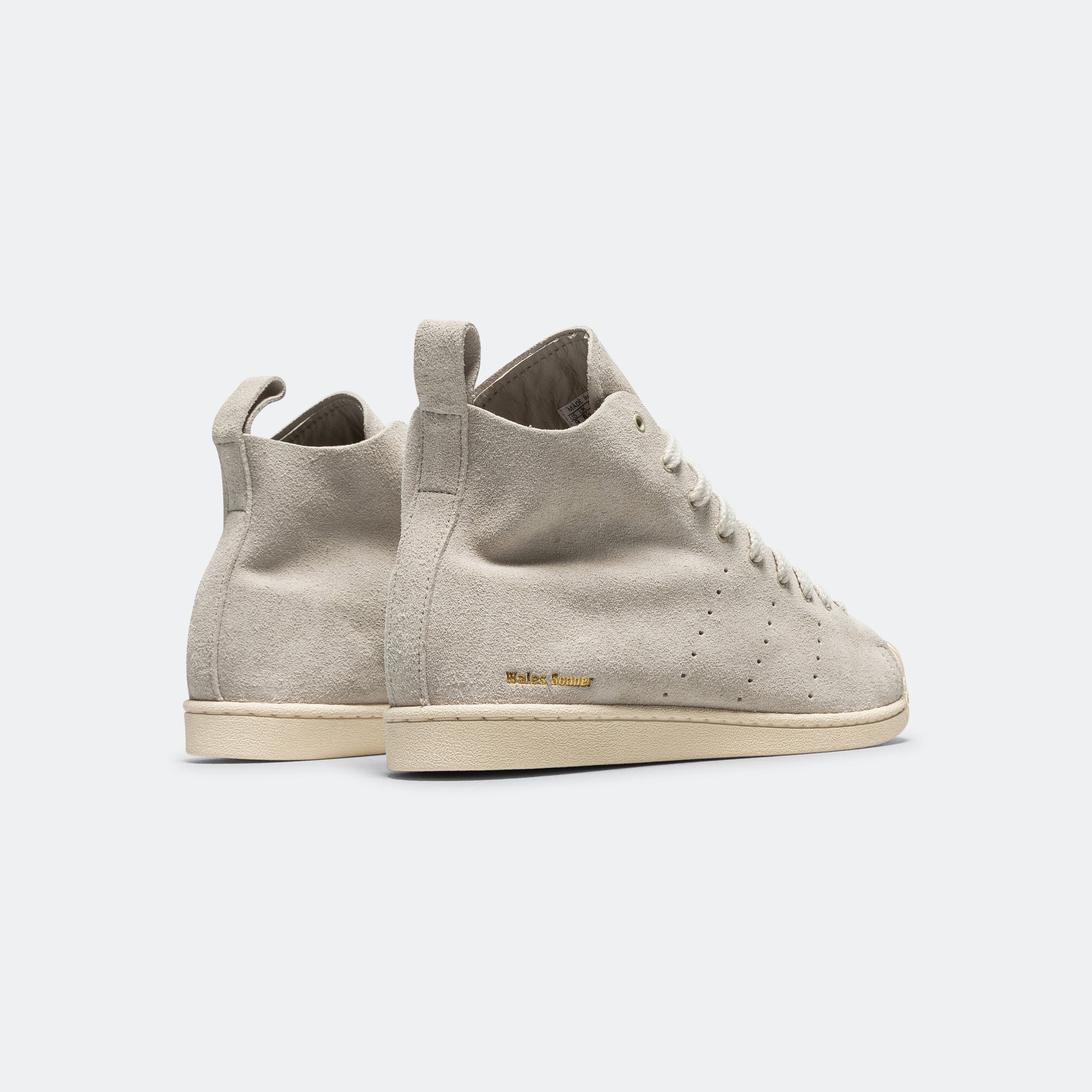 Superstar Hi x Wales Bonner - Mist Stone/Wonder White-Gold Metallic - Image 3